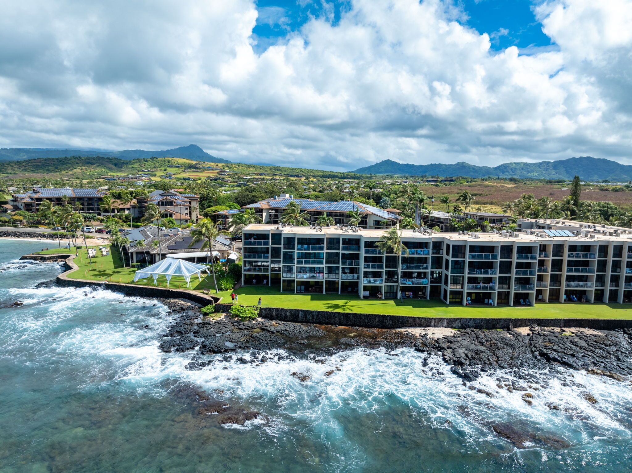 Kuhio Shores 113 - Exquisite Ground Floor Unit Right Next To The Ocean