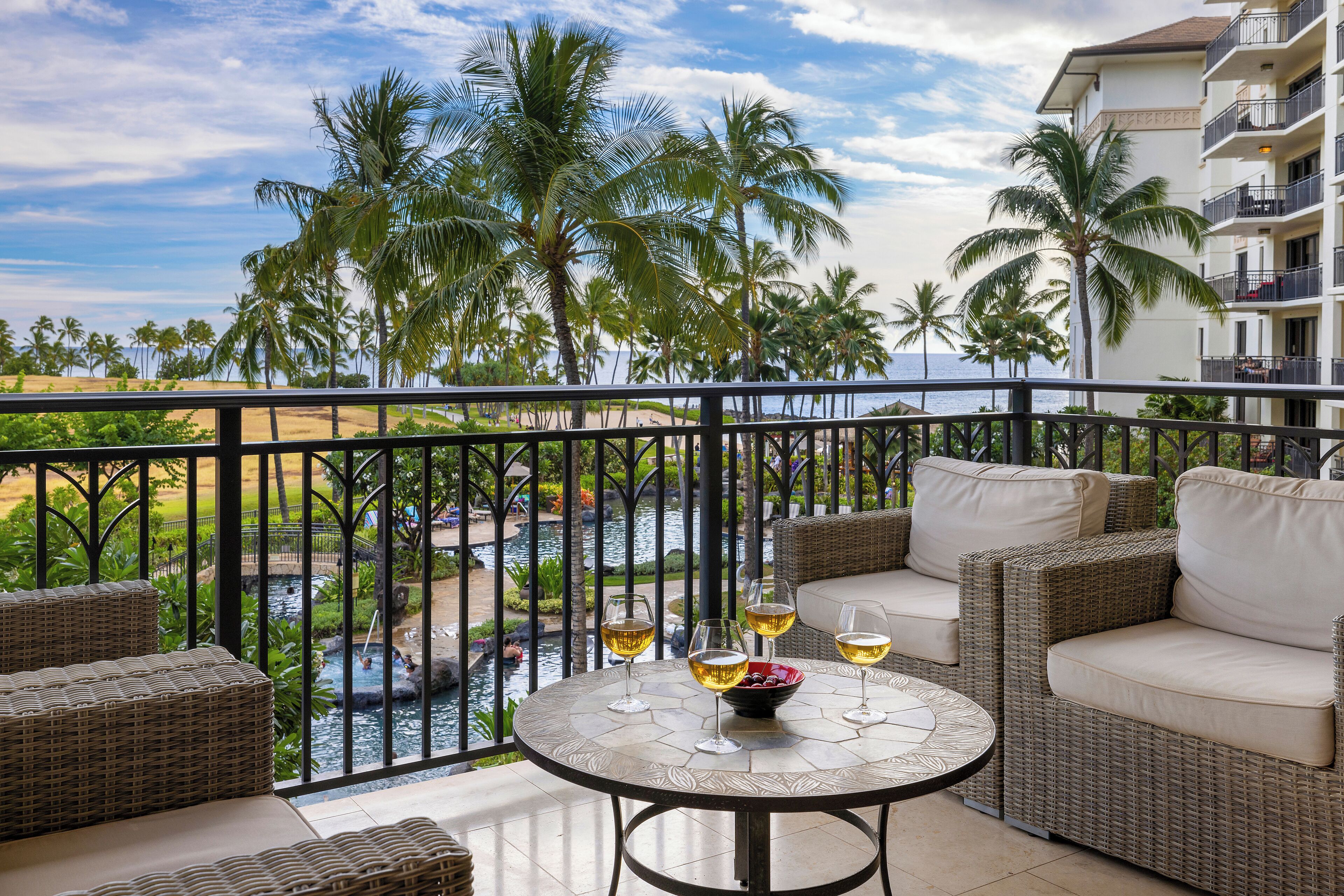 Ko Olina Beach Villas B301: Serene Beachfront Luxury w/ Pool Views