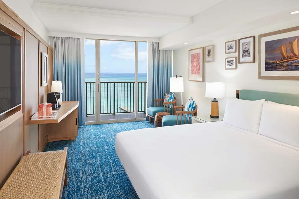 Oceanfront Suite with Private Balcony at OUTRIGGER Waikiki Beach Resort!