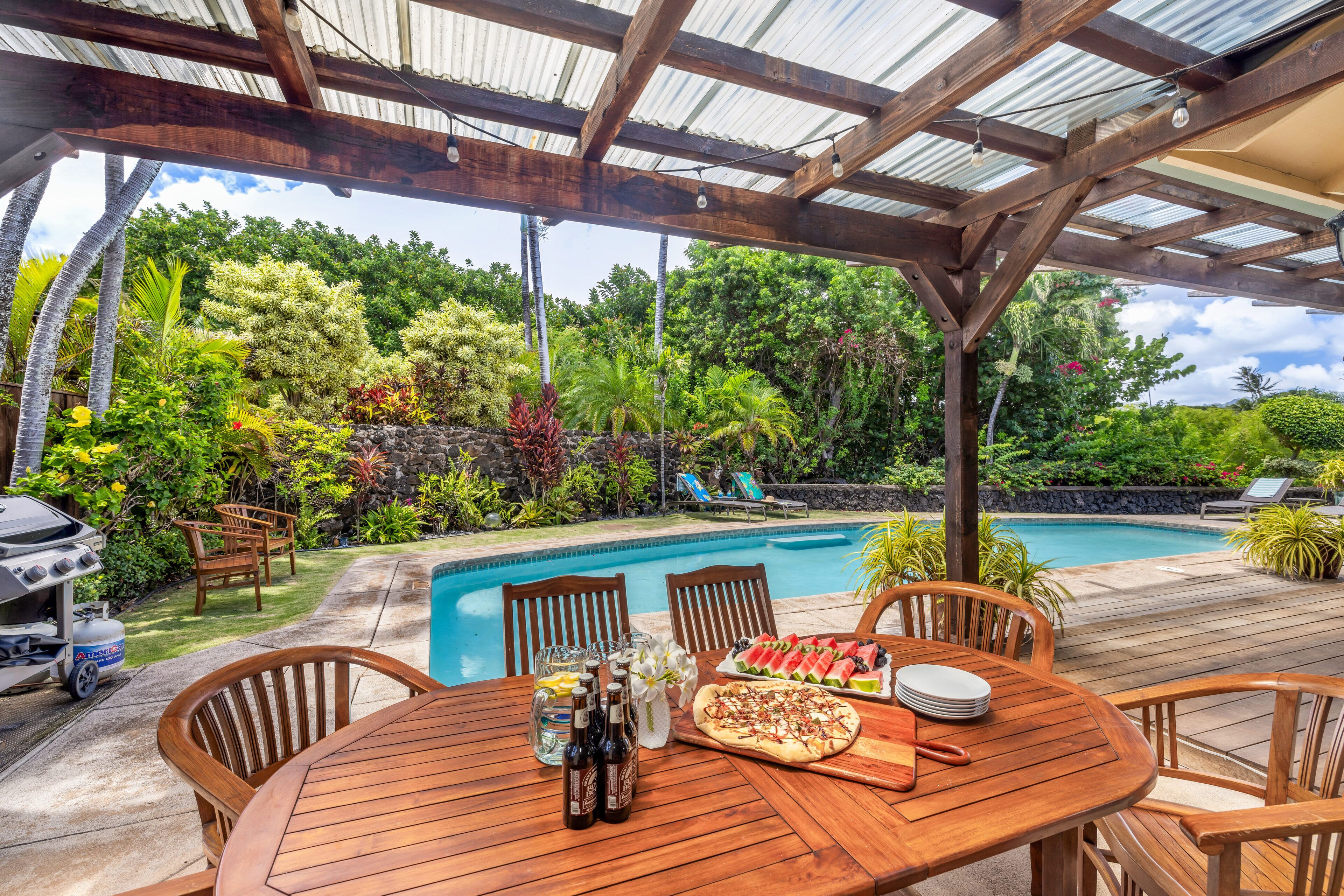 Lei Ohana - Private Pool, Separate Guest House