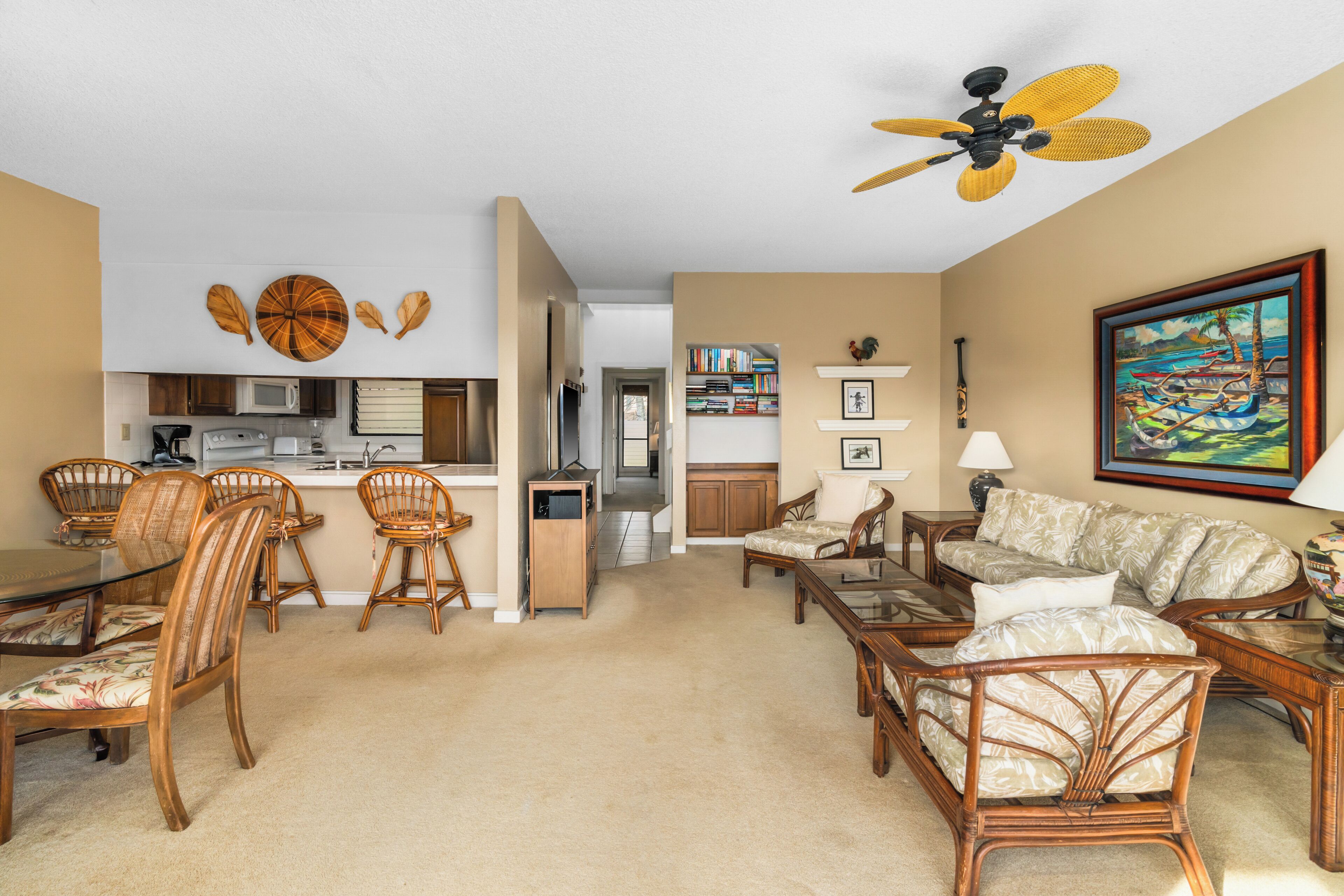 Poipu Kai Makanui 422 - Two-bedroom Garden View condo on the island of Kaua'i.