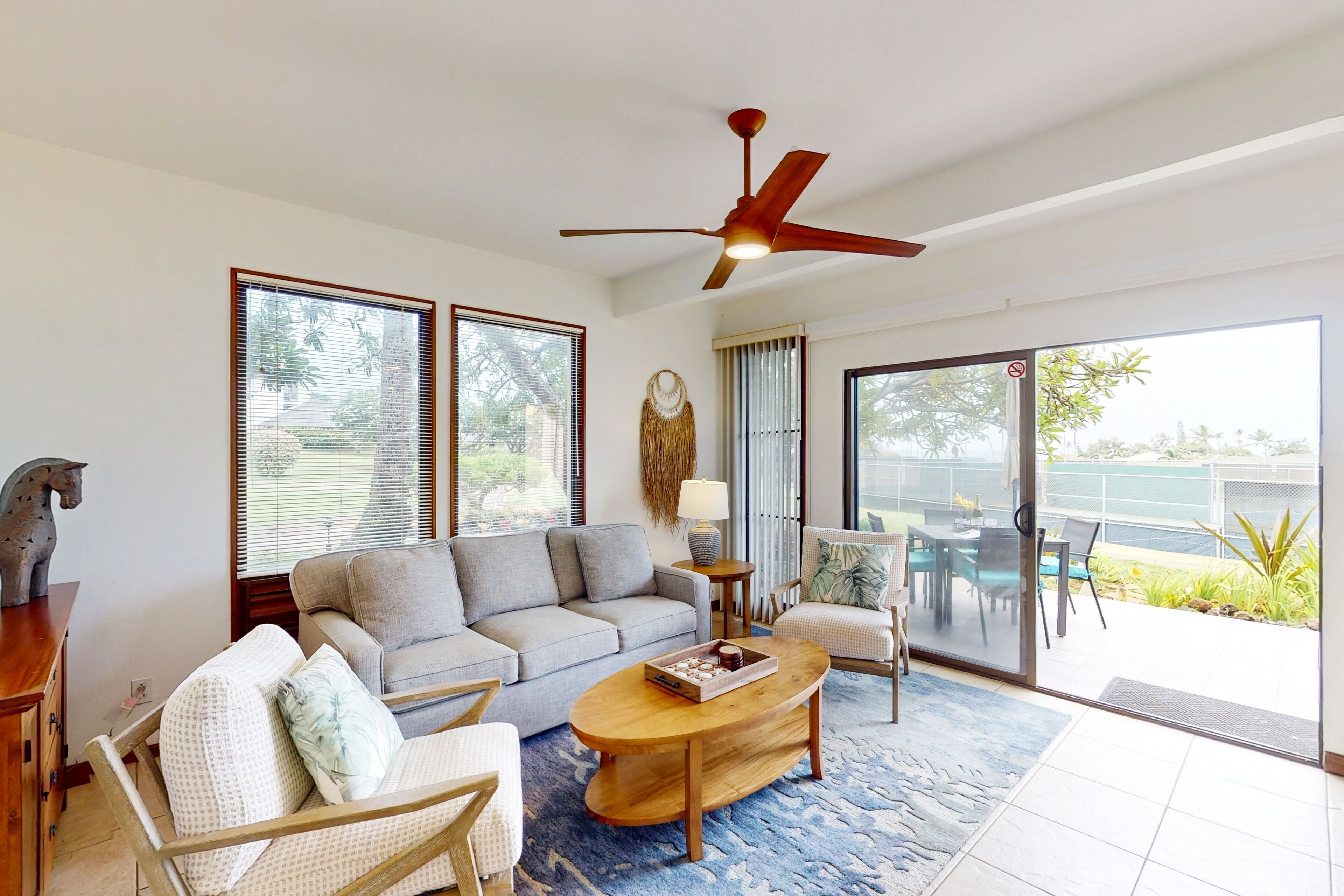 Spacious condo located near tennis courts, pools & Poipu beach