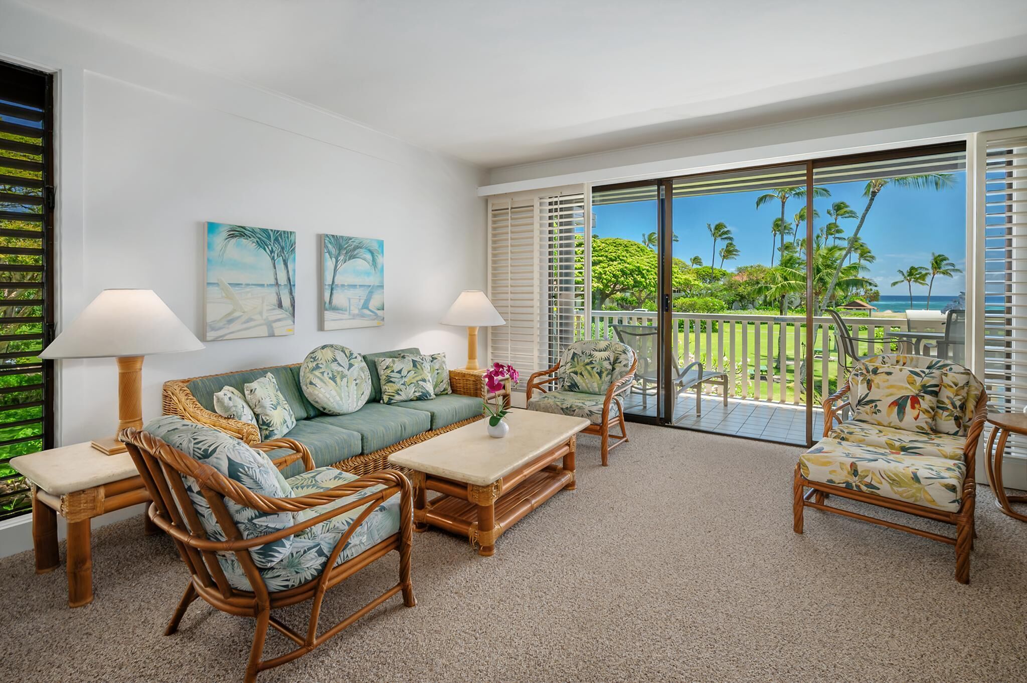 Kiahuna Plantation Resort Ocean View 2 Bedroom