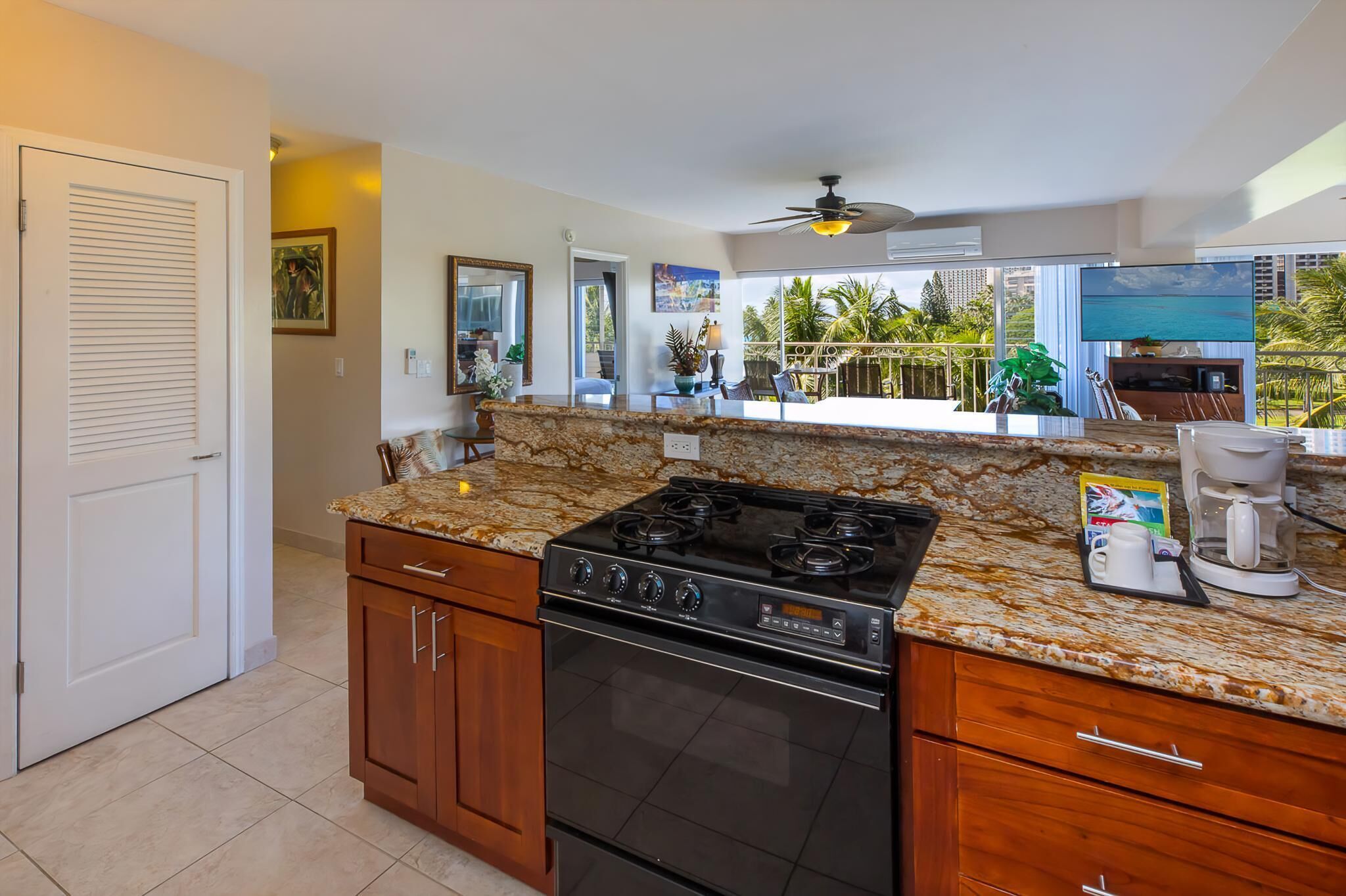 Waikiki Shore 518 Partial Ocean View 2 Bedroom