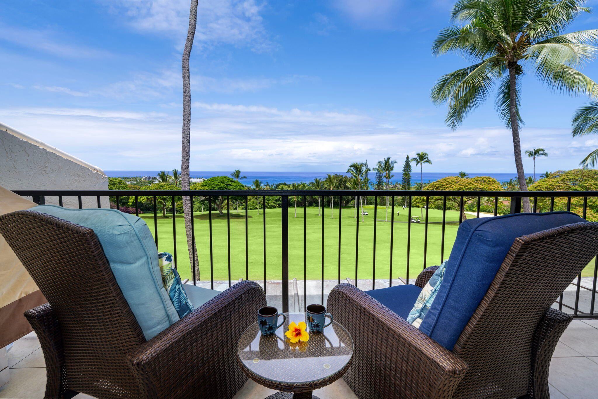 🏖️Fantastic Ocean & Golf Course Views | Close to Shopping & Beaches | vrKCV