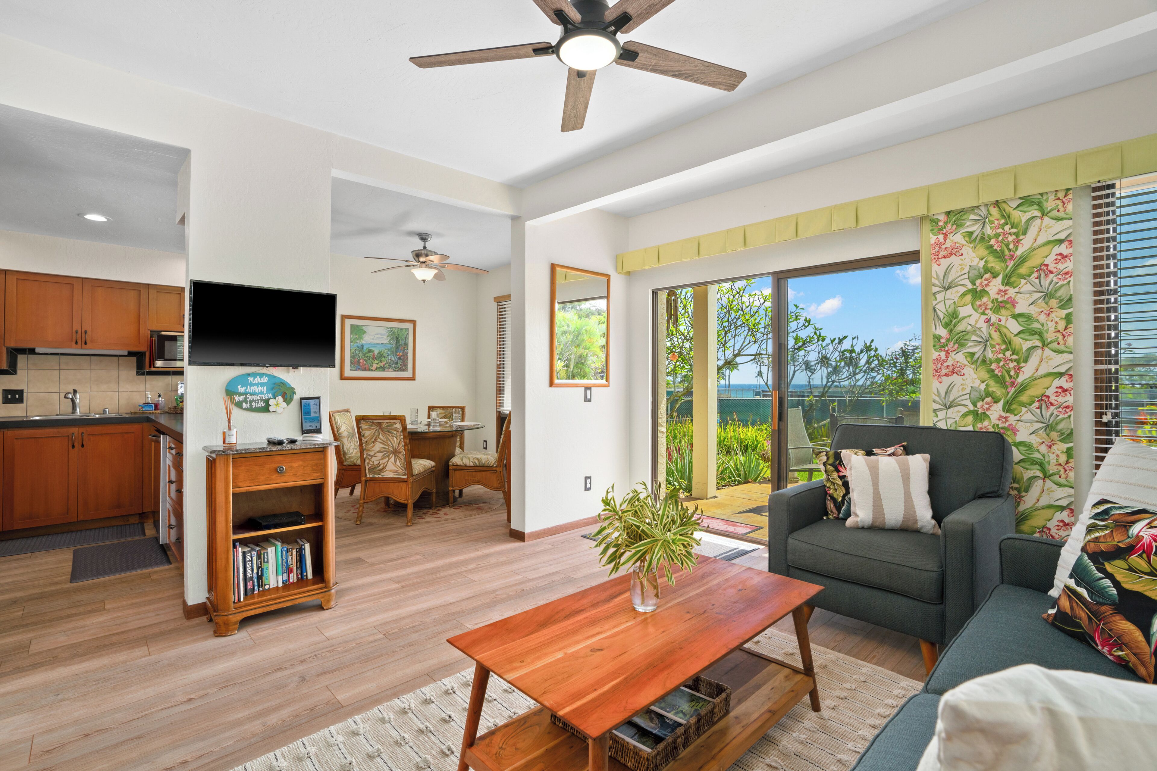 New Listing! Poolside Poi'pu Condo - 2BR Kahala