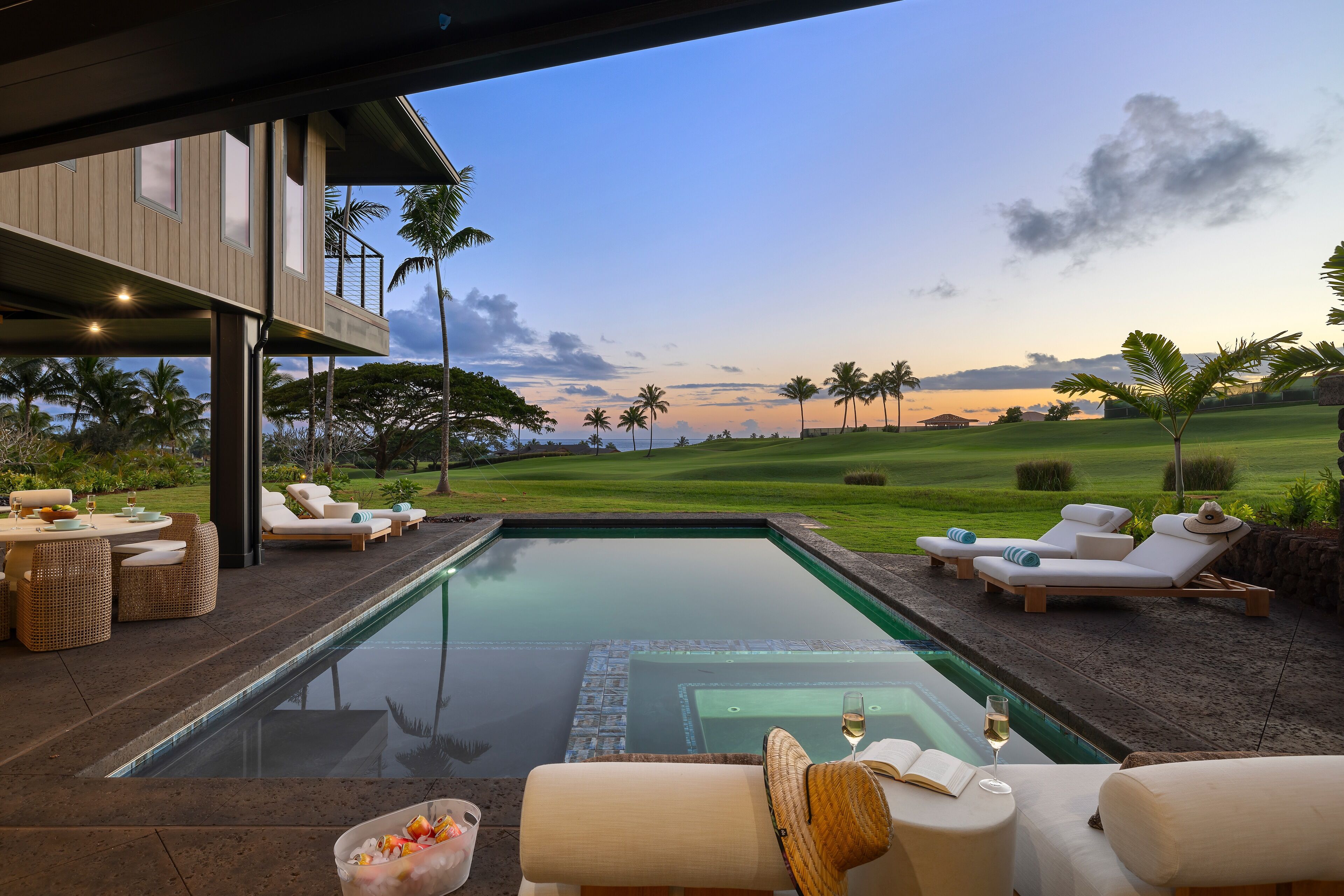 Hale o ka Nene: Luxury 6BR Estate with Pool, Spa & Golf Views