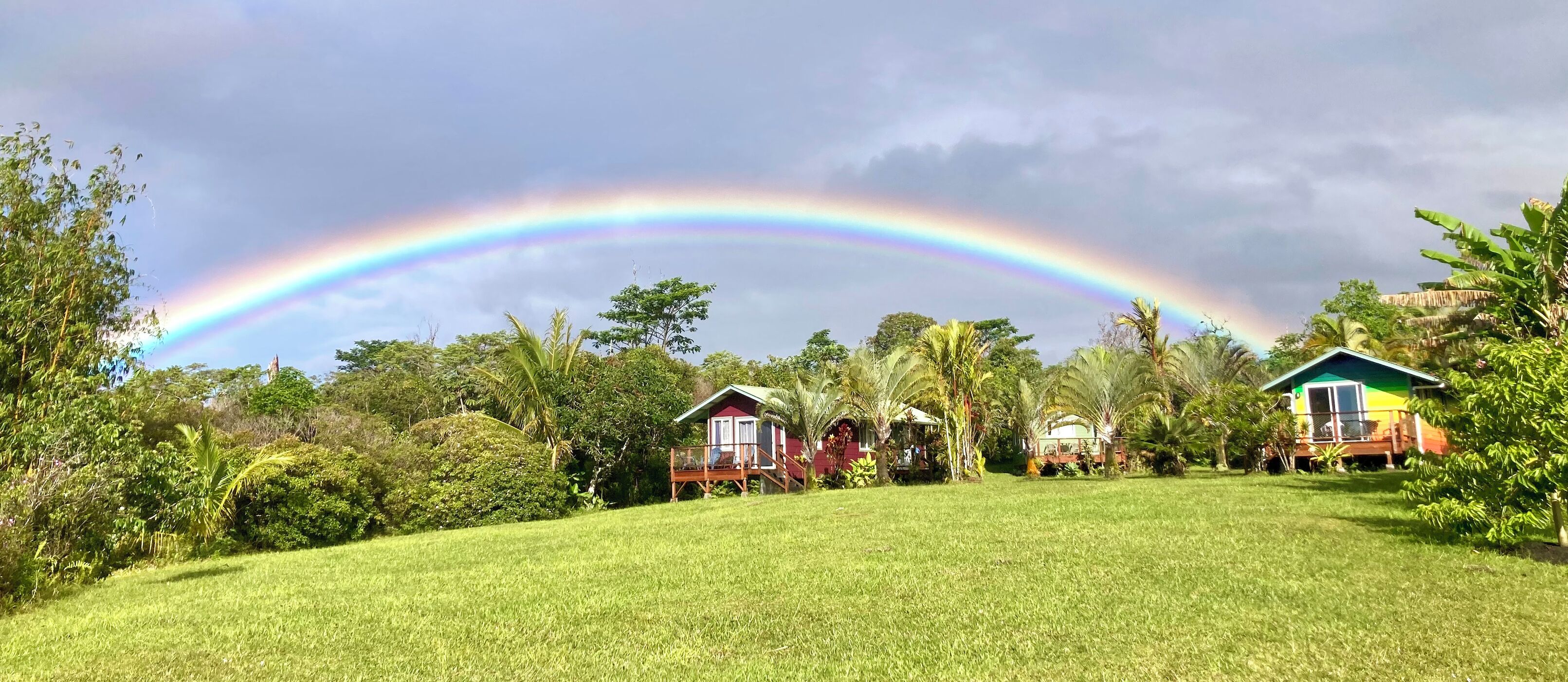 Puna Rainforest Retreat Hotspring - Purple Passion Cottage
