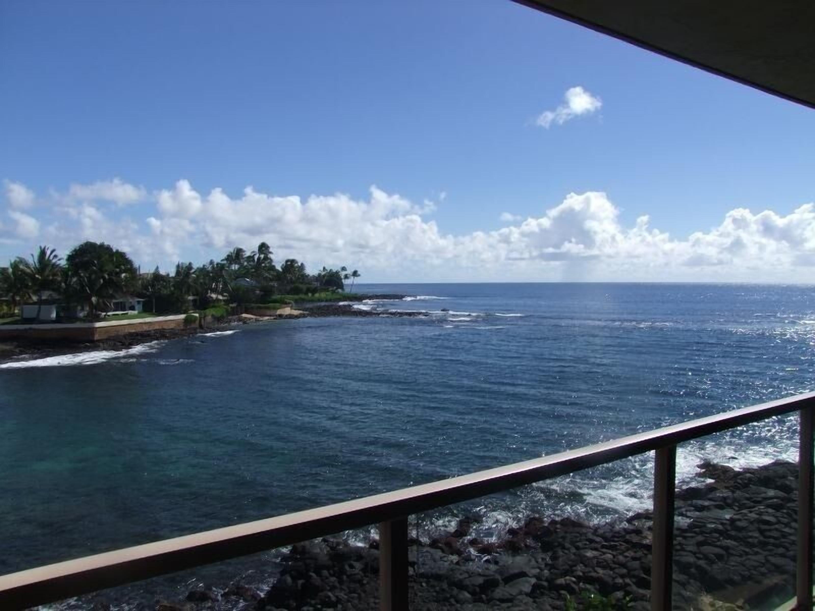 Kuhio Shores 306:  Vacation On Kauai Oceanfront