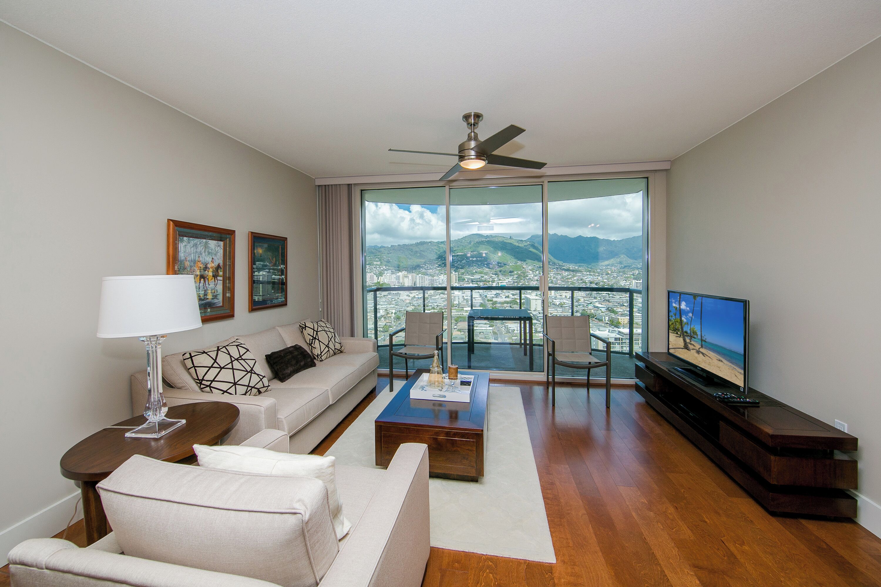 Luxury Living at the Allure in Waikiki (30 Nights Minimum Stay)