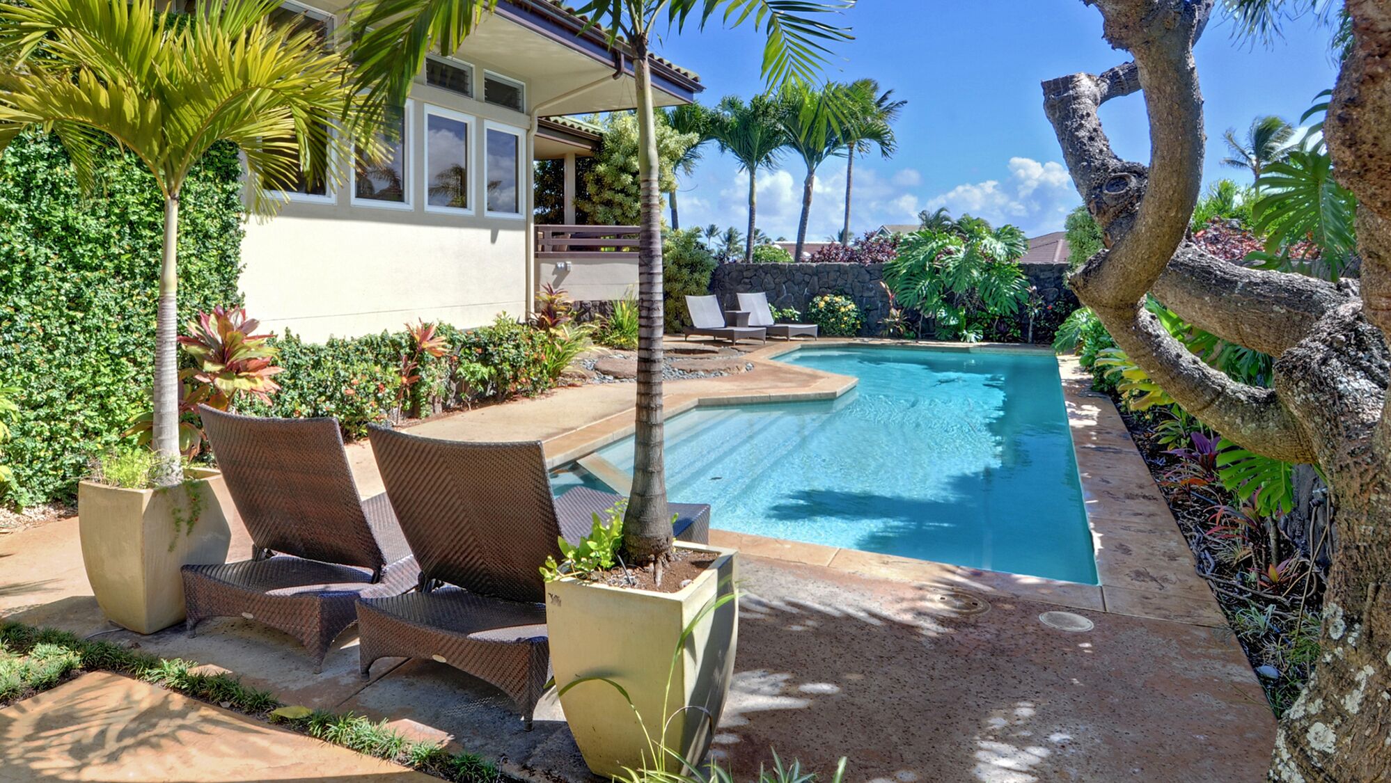 Hale Maluhia at Poipu Kai By Parrish Kauai - luxury home w/ private pool courtya