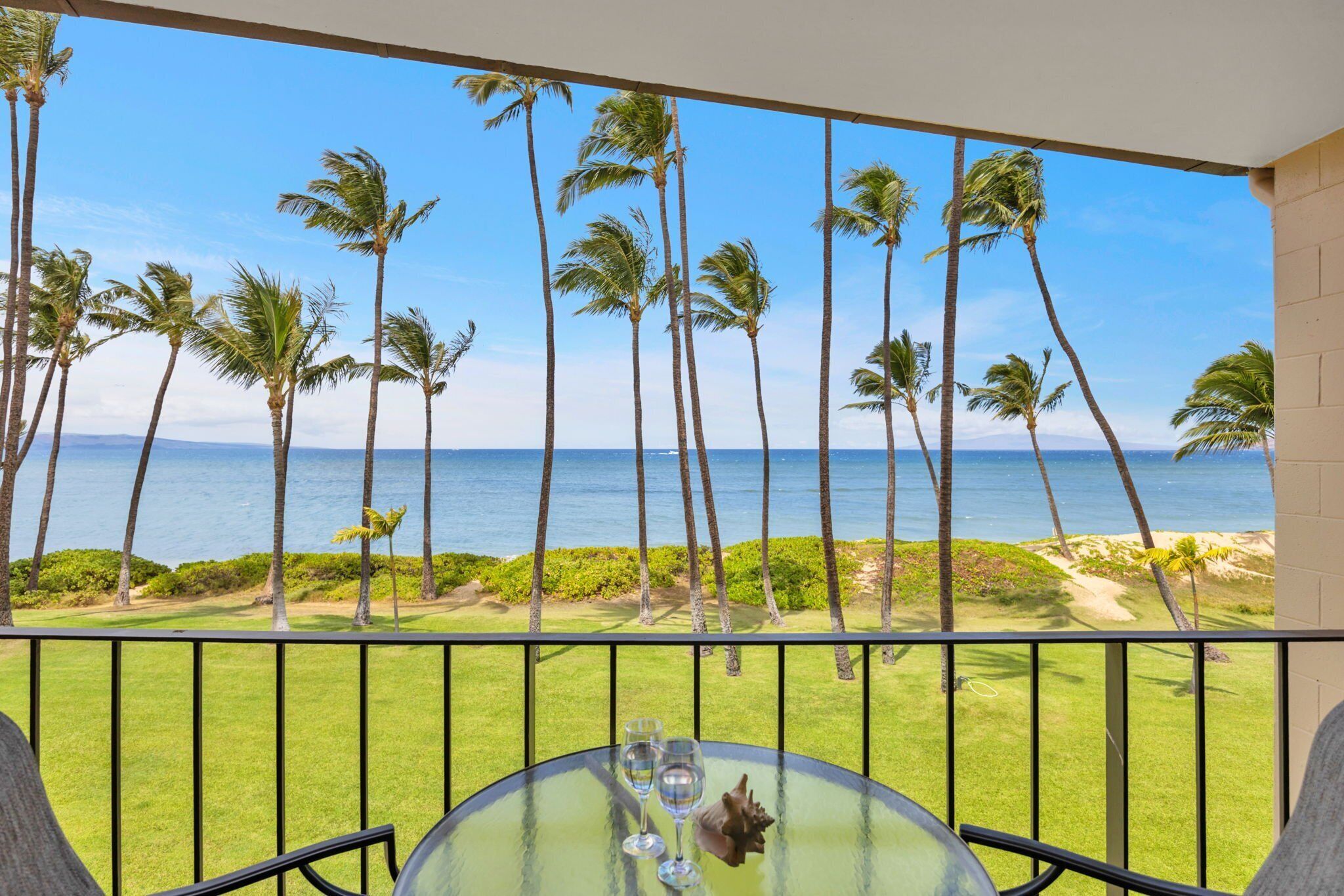 Fantastic ocean view - enjoy sunsets on the lanai