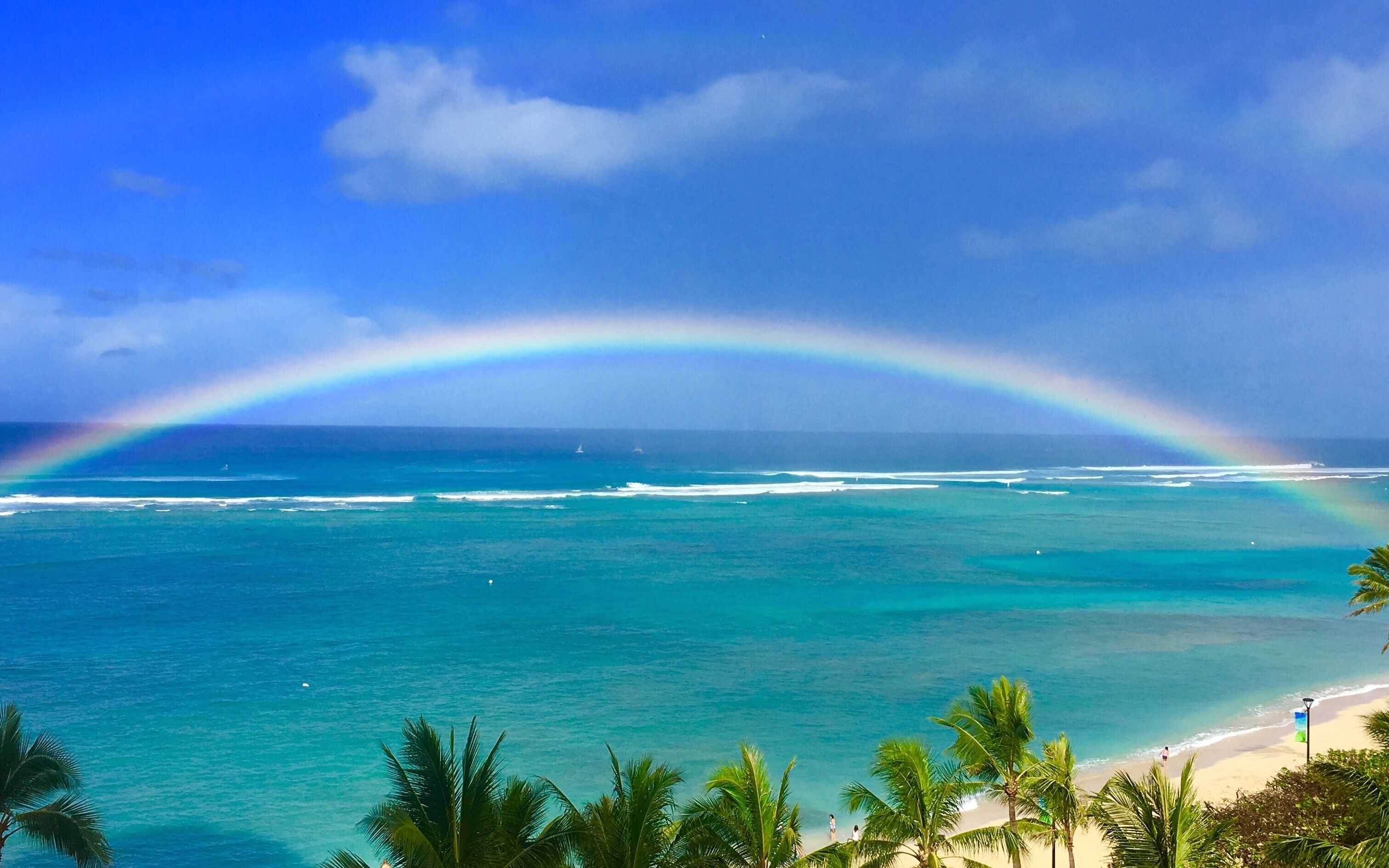 Waikiki Beach ocean view studio with pool access right on the white sand beach.