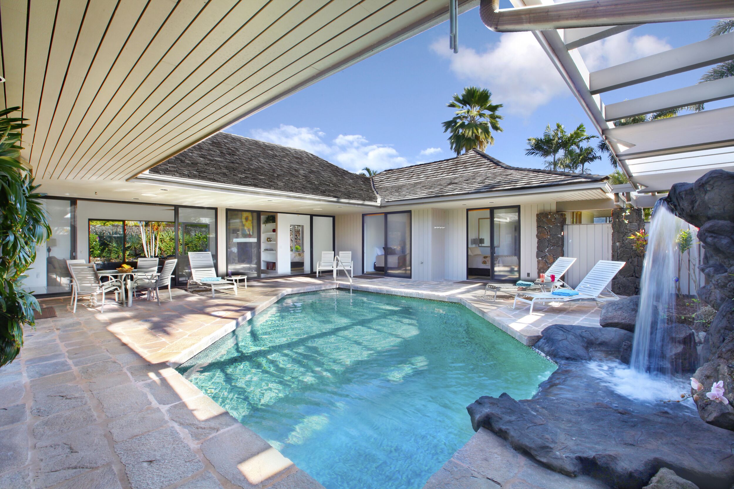 Kauai Exclusive - The Hawaiian Waterfall House w/ Private Pool!