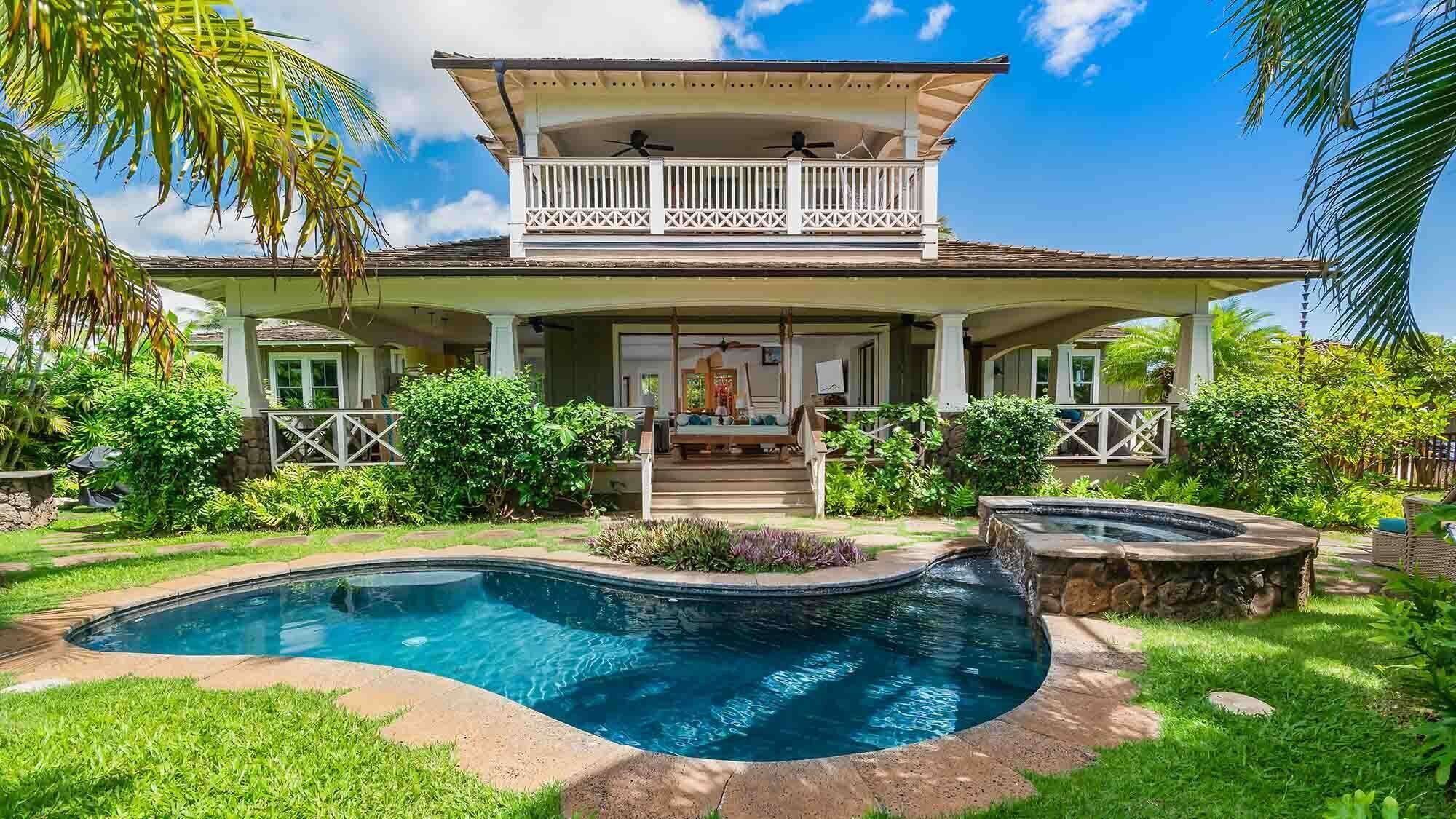 Kukui'ula Cottage #29: Modern Plantation-Style Home with Pool