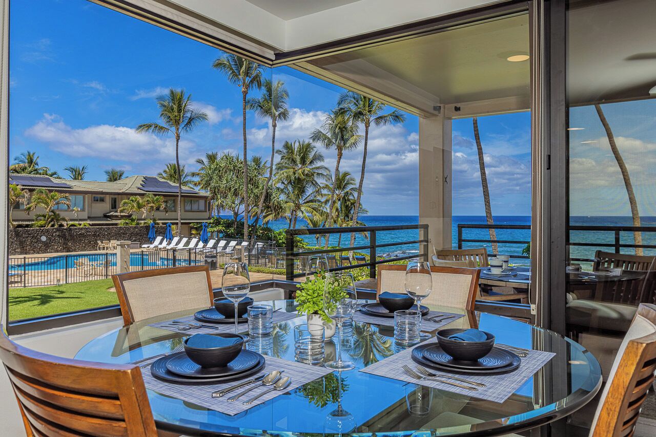 Private Lanai with Ocean Views! Updated Furnishings! Polo Beach 203
