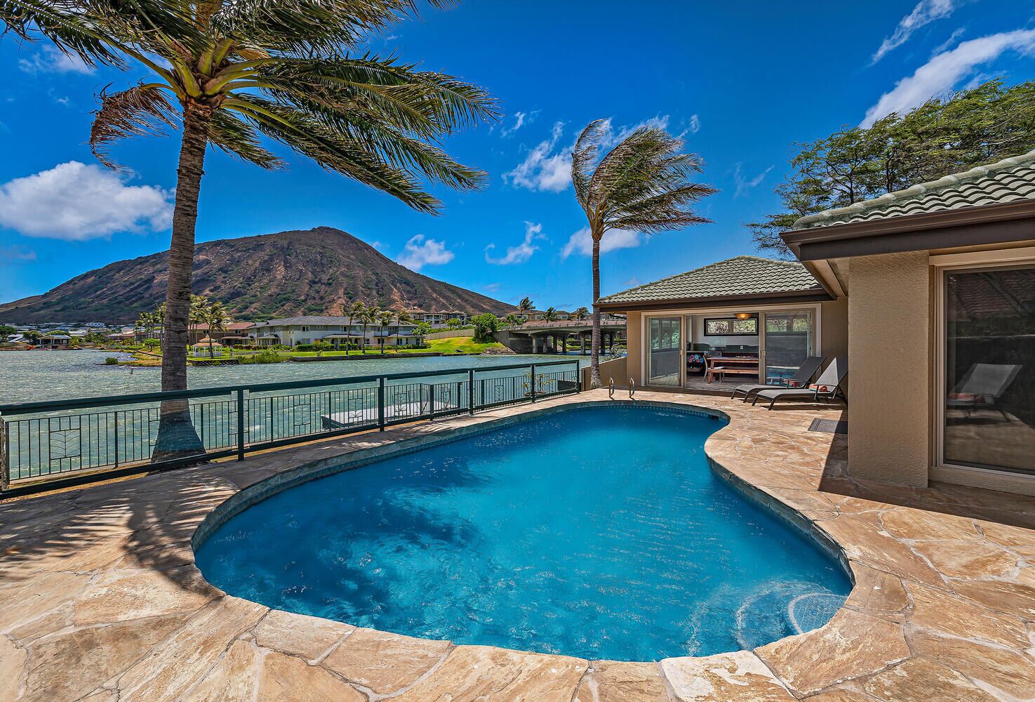 New Listing! Marina-front Home Near the Ocean w/Private Pool & AC: Nani Wai