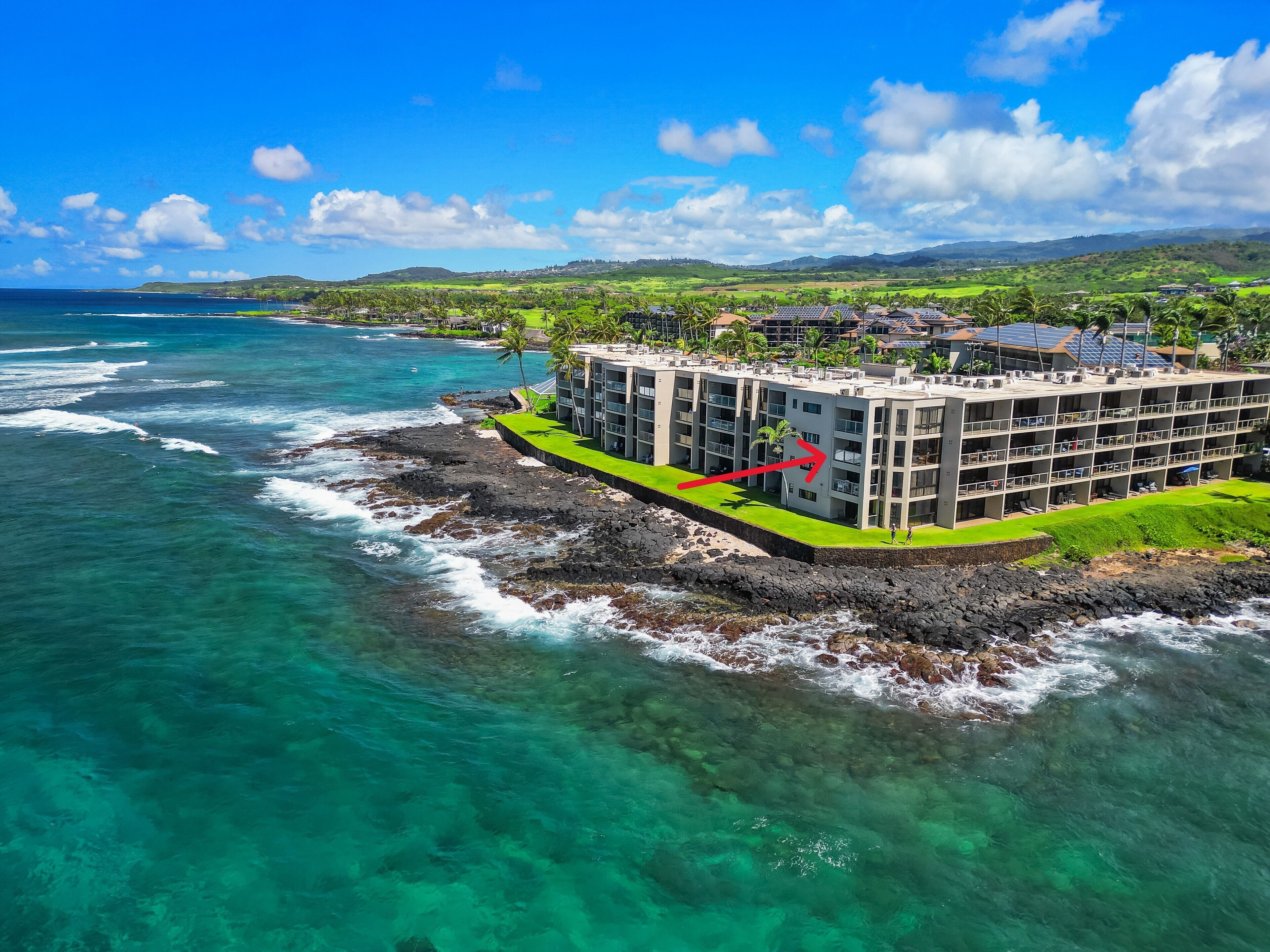 Spectacular Oceanfront Corner Unit Condo at Kuhio Shores