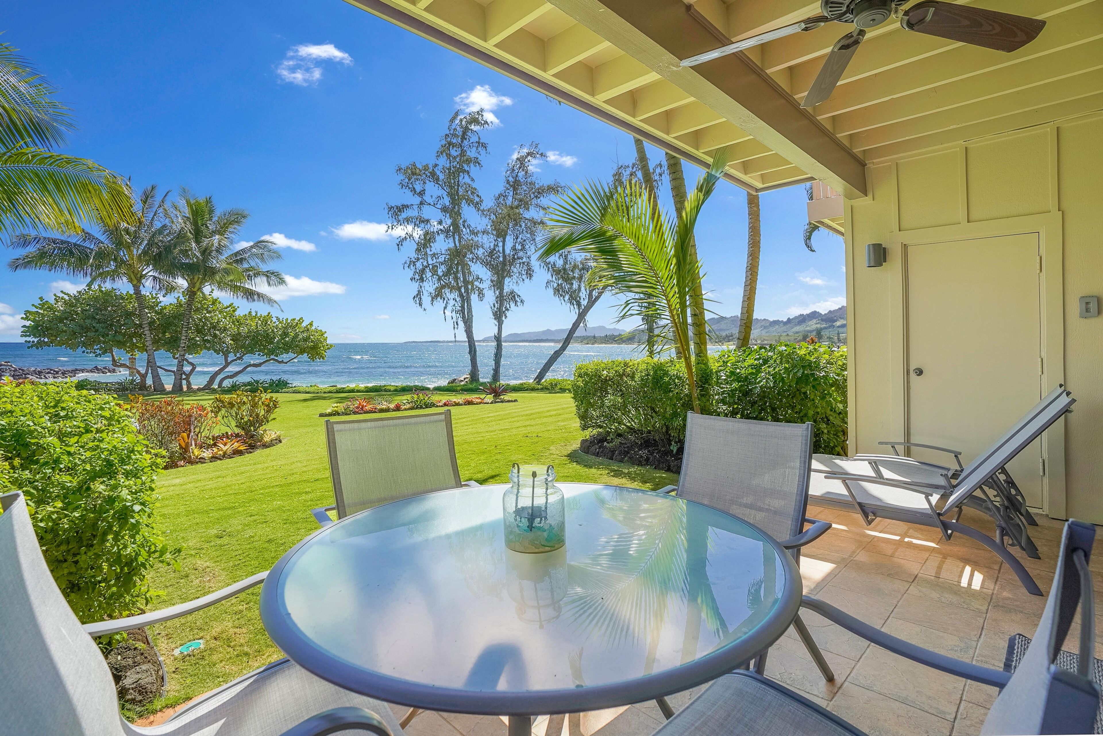 Lae Nani 512 Gorgeous Ocean Front Ground Floor in Building Five With AC