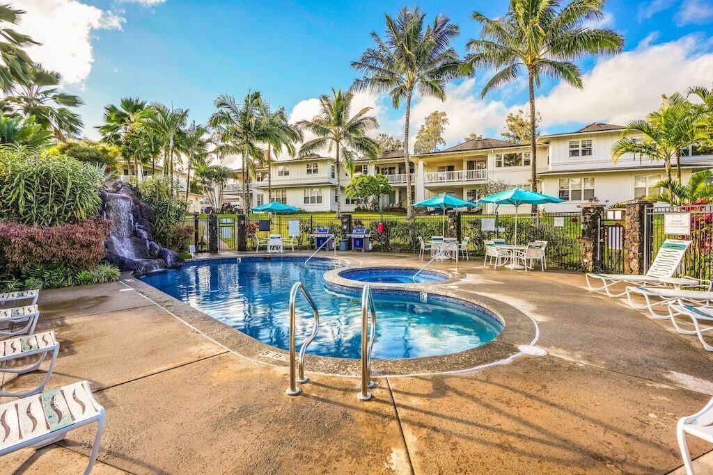 Beautiful Princeville Plantation Condo 3bd/3ba, AC,pool