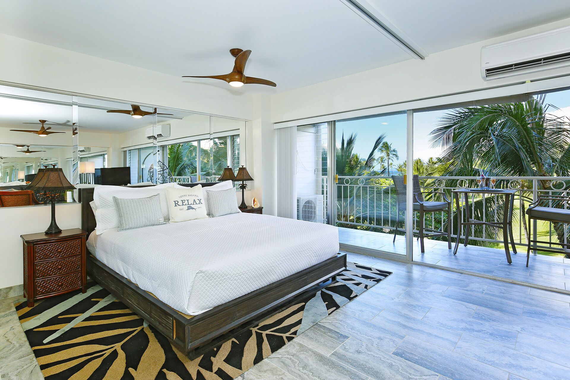 Partial Ocean and Colorful Sunset Views!