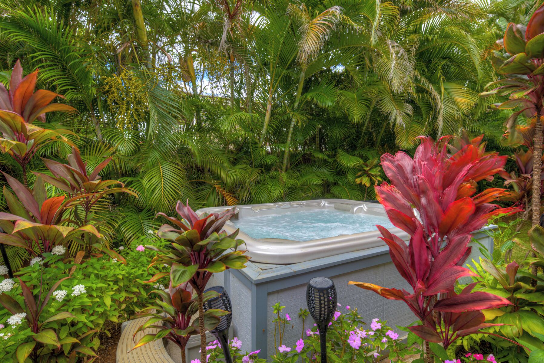 Poipu Prime Location near Hyatt - Well-Appointed Home with Hot Tub in Courtyard