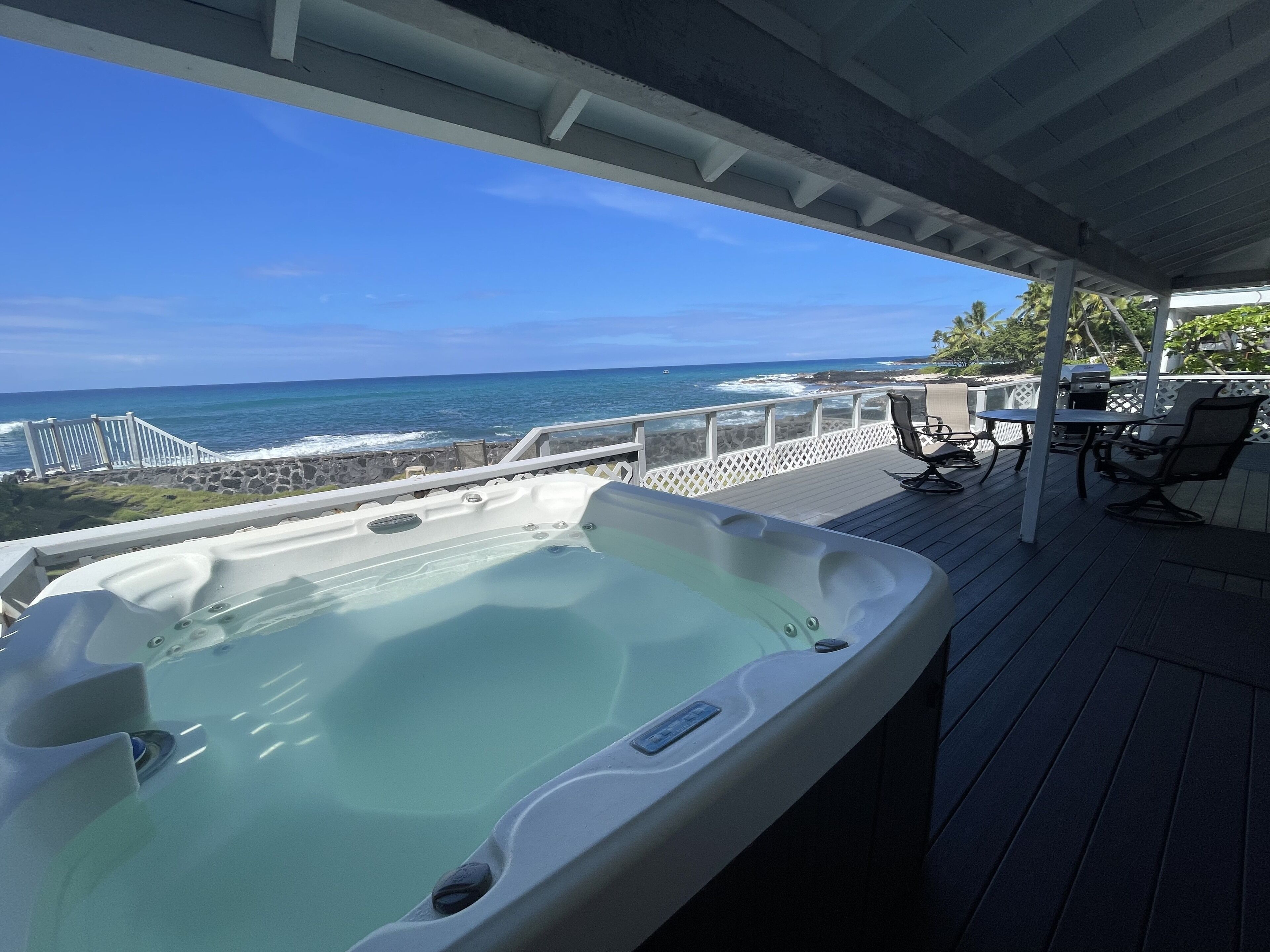 Oceanfront Kona Beach House