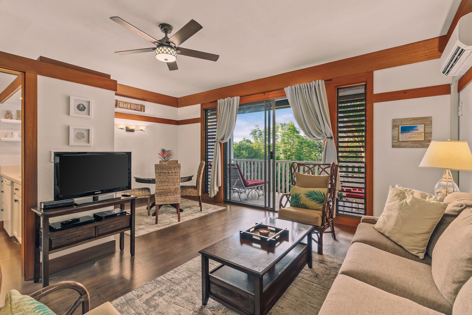 Kiahuna Plantation Renovated 1br, Private Lanai, AC 411