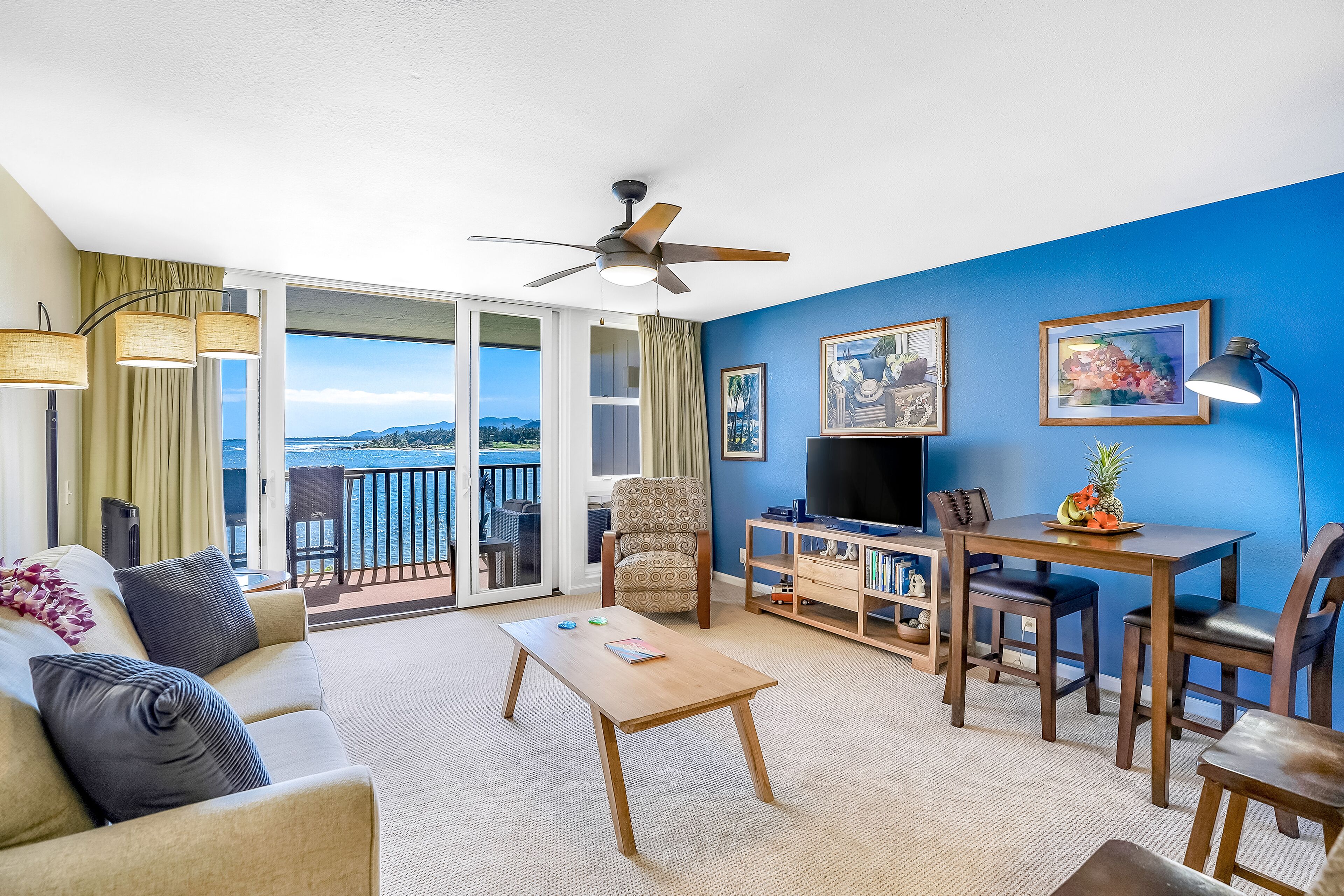 Coastal Oasis on the Beach w/ Shared Pool, Ocean View, Private Balcony, & WiFi