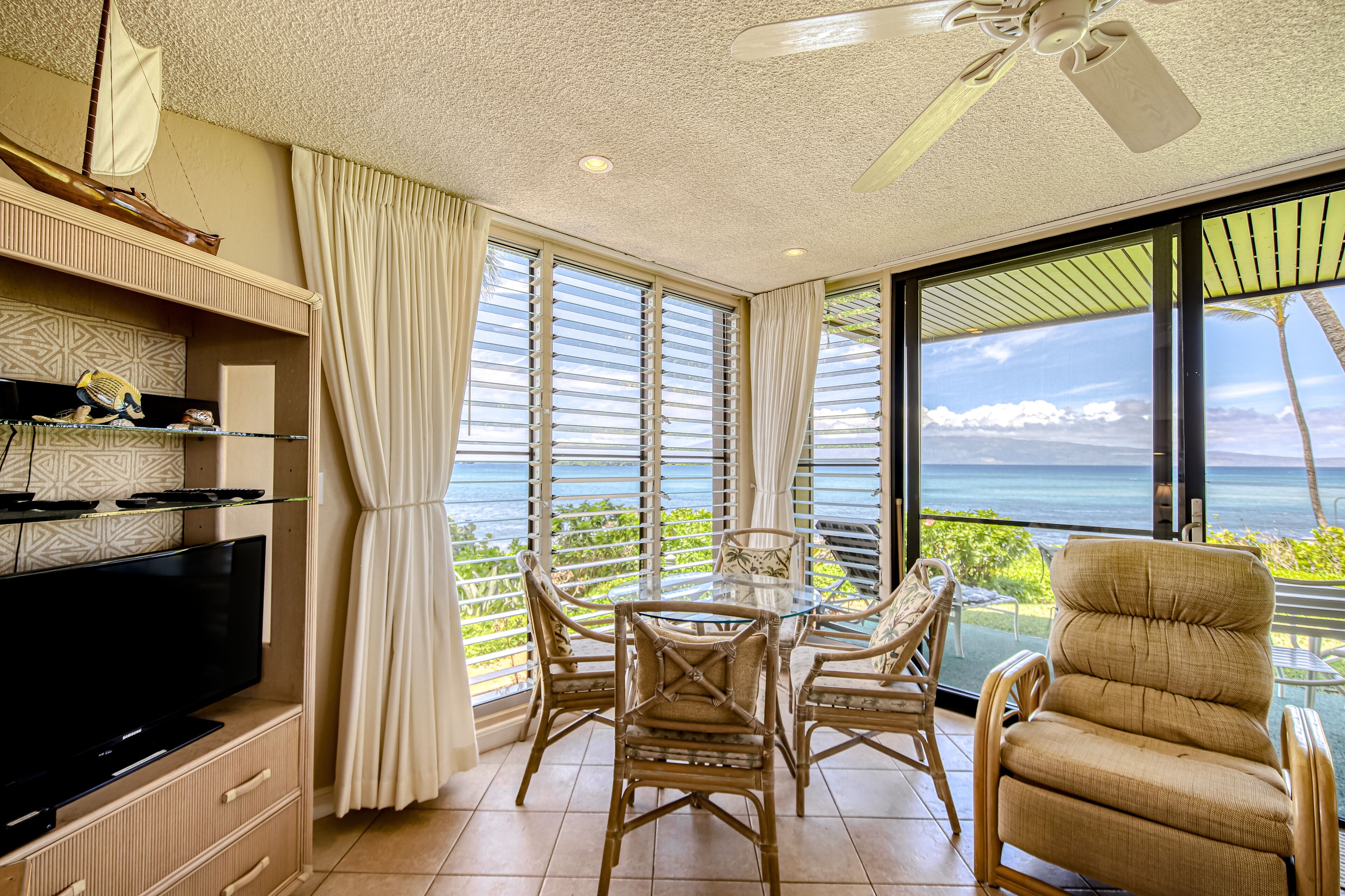 Lovely oceanfront oasis with pool, grills & patio