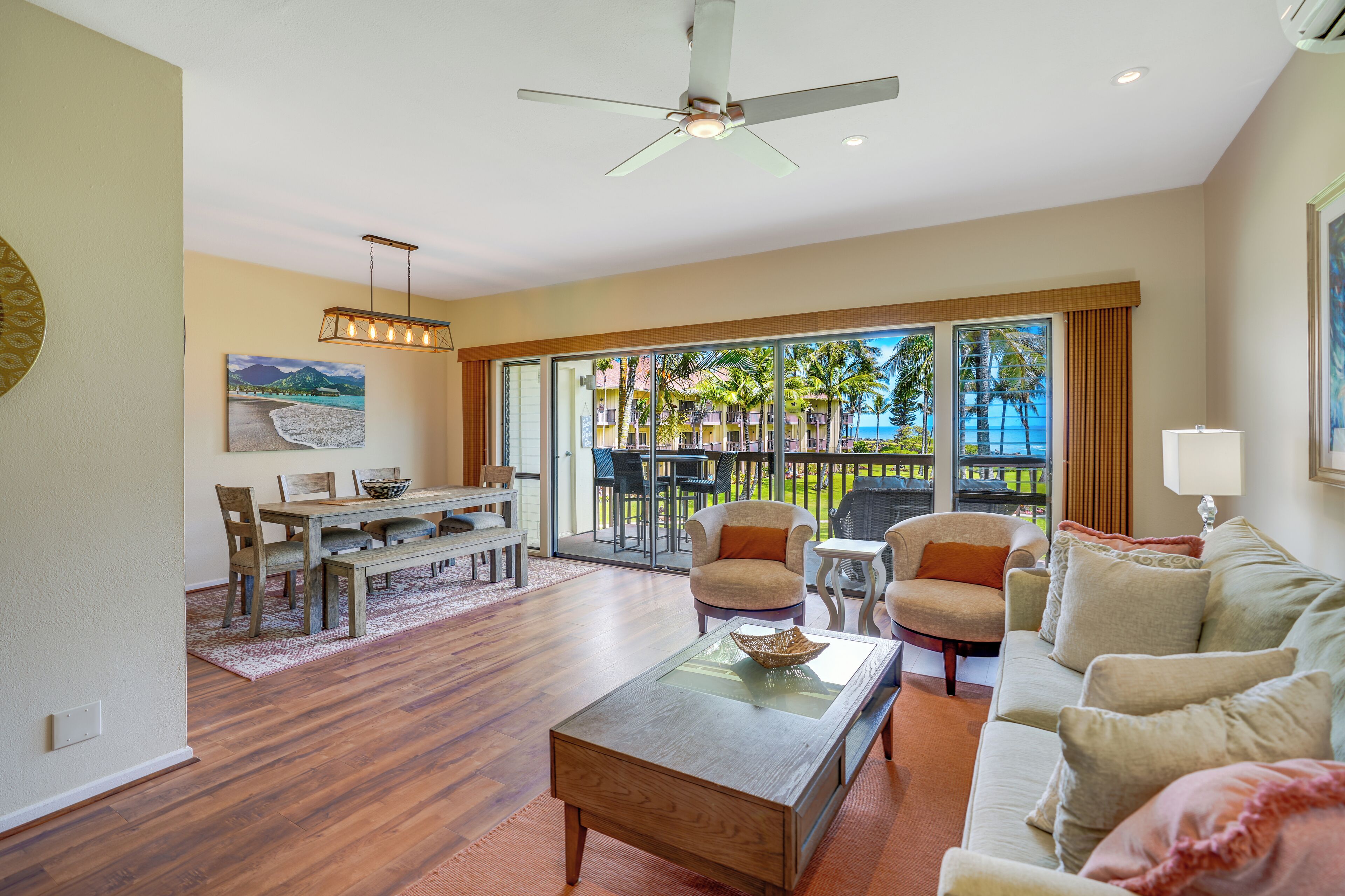 "Pacific Paradise" - Lae Nani 425 - Upgraded Second Floor 2 Bedroom | 2 Bathroom-with A/C