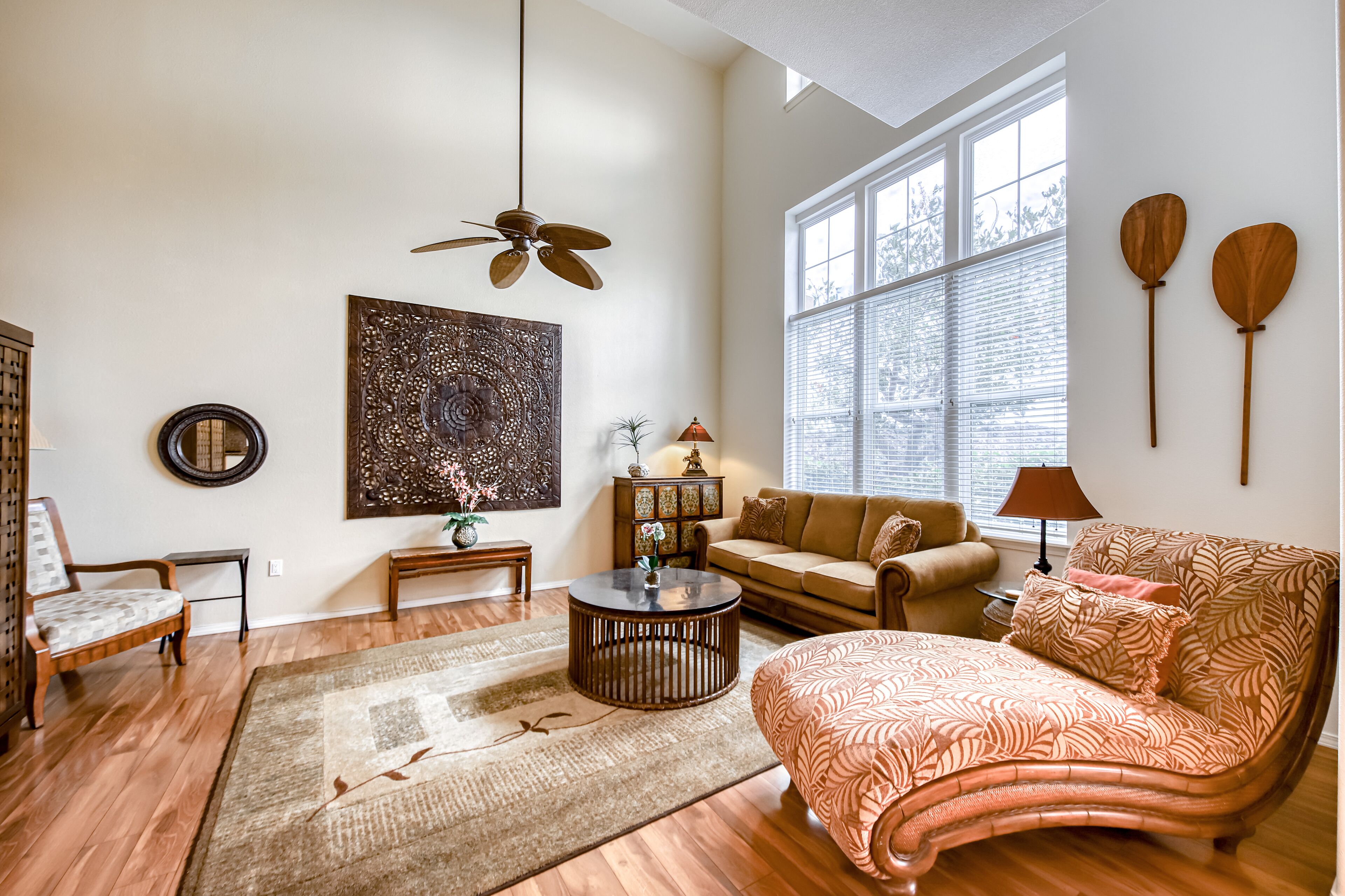 Golf getaway near the beach with patio, pools & fitness facility