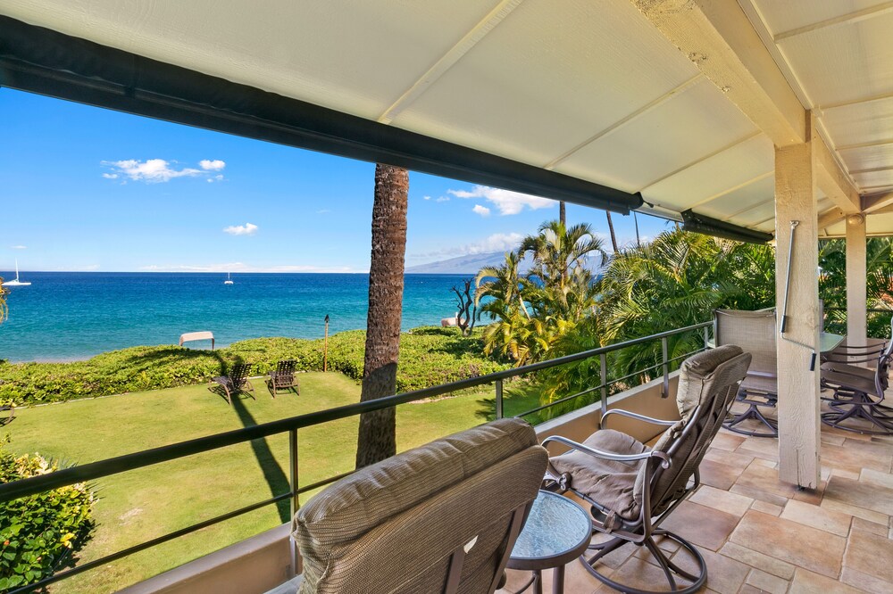 Aston Maui Kaanapali Villas E295 Oceanfront 1 Br on N. Kaanapali Beach