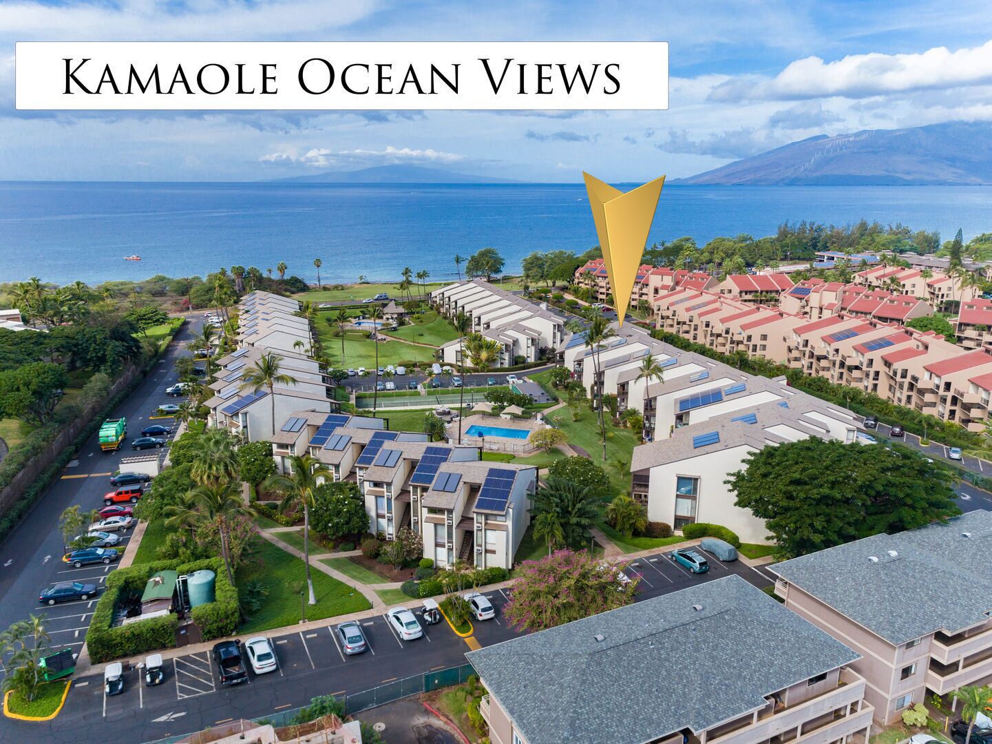 Hale Kamaole 327 Ocean Views- 2 Bedroom, 2 Bathroom