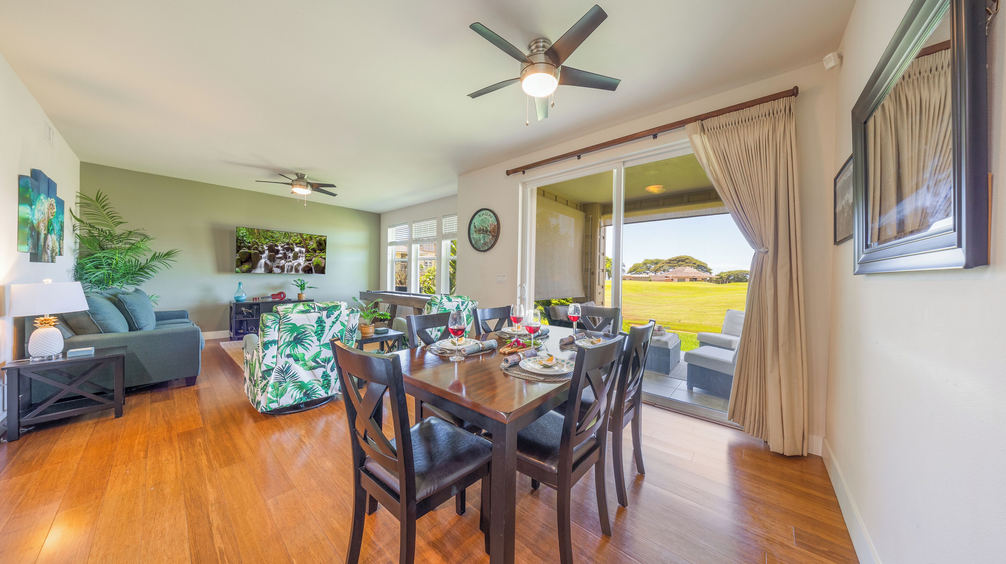 2 Bed Sleep 6 with Pool, A/C close to Poipu Beach with Discounted Golf Included!