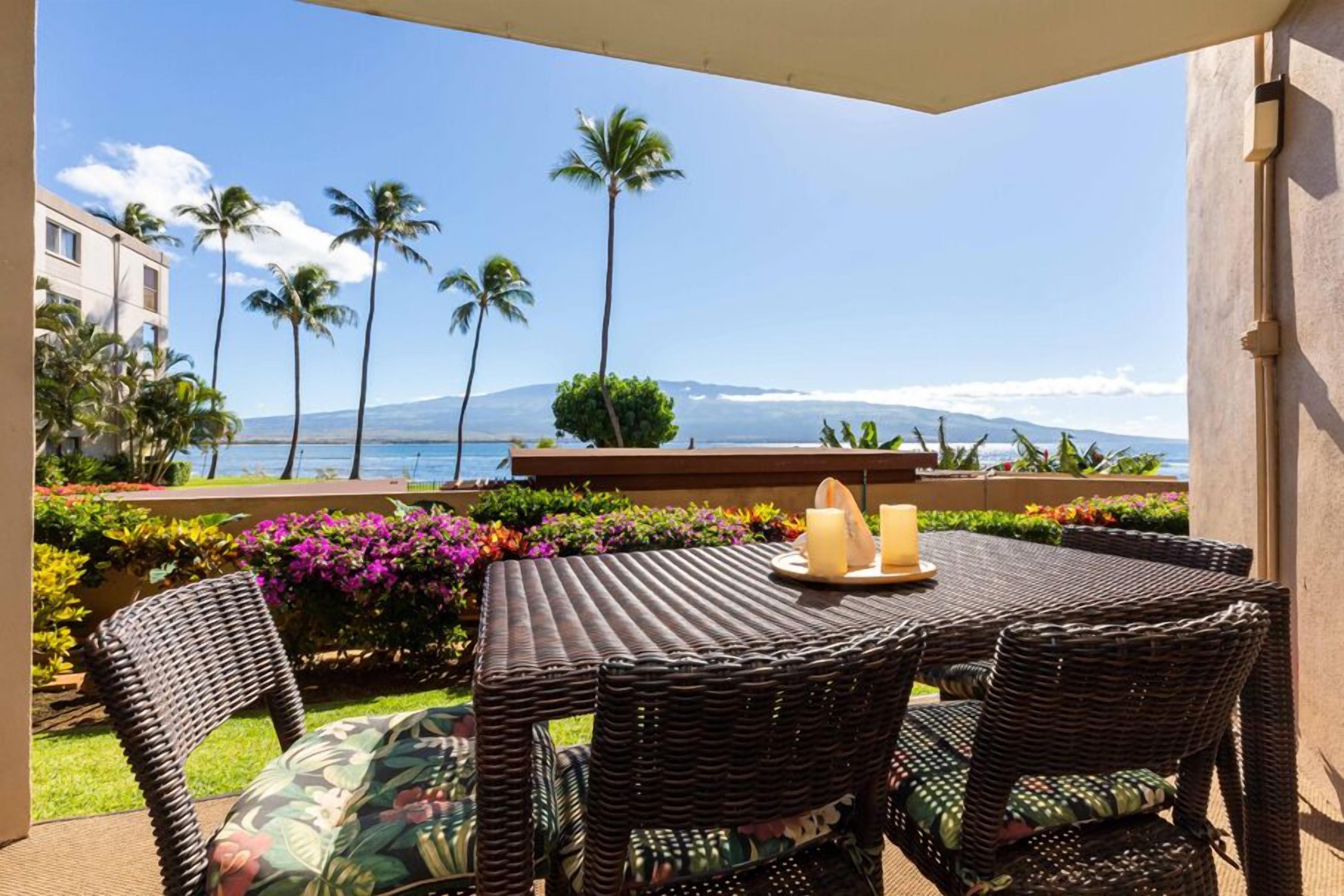 Oceanfront Condo MIL 104 - Shearer Bliss ~ 1 bedroom/1 bath - Maalaea Harbor!