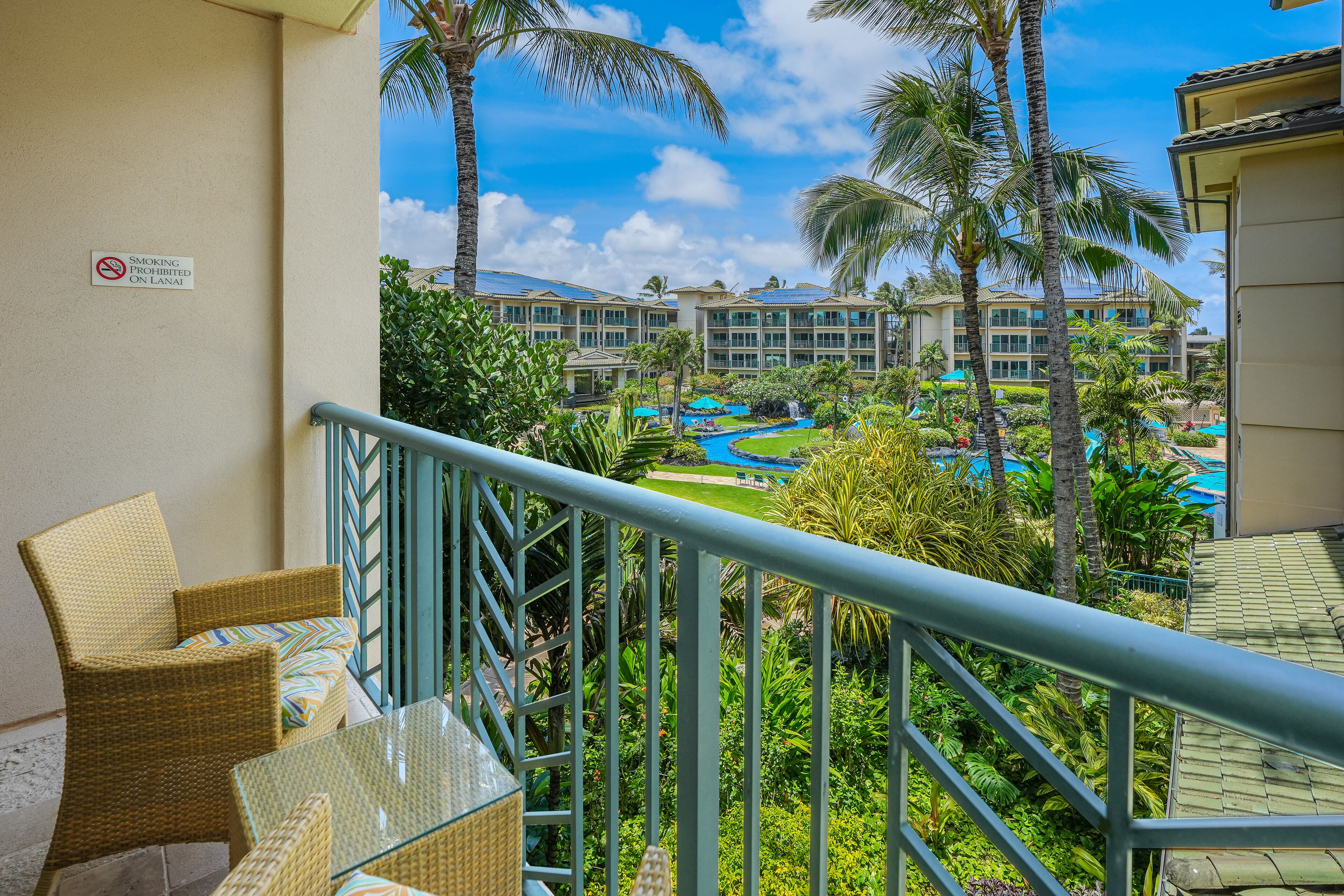 Luxury condo on Kauai's Coconut Coast w/shared hot tub & pool, WiFi, balcony, WD
