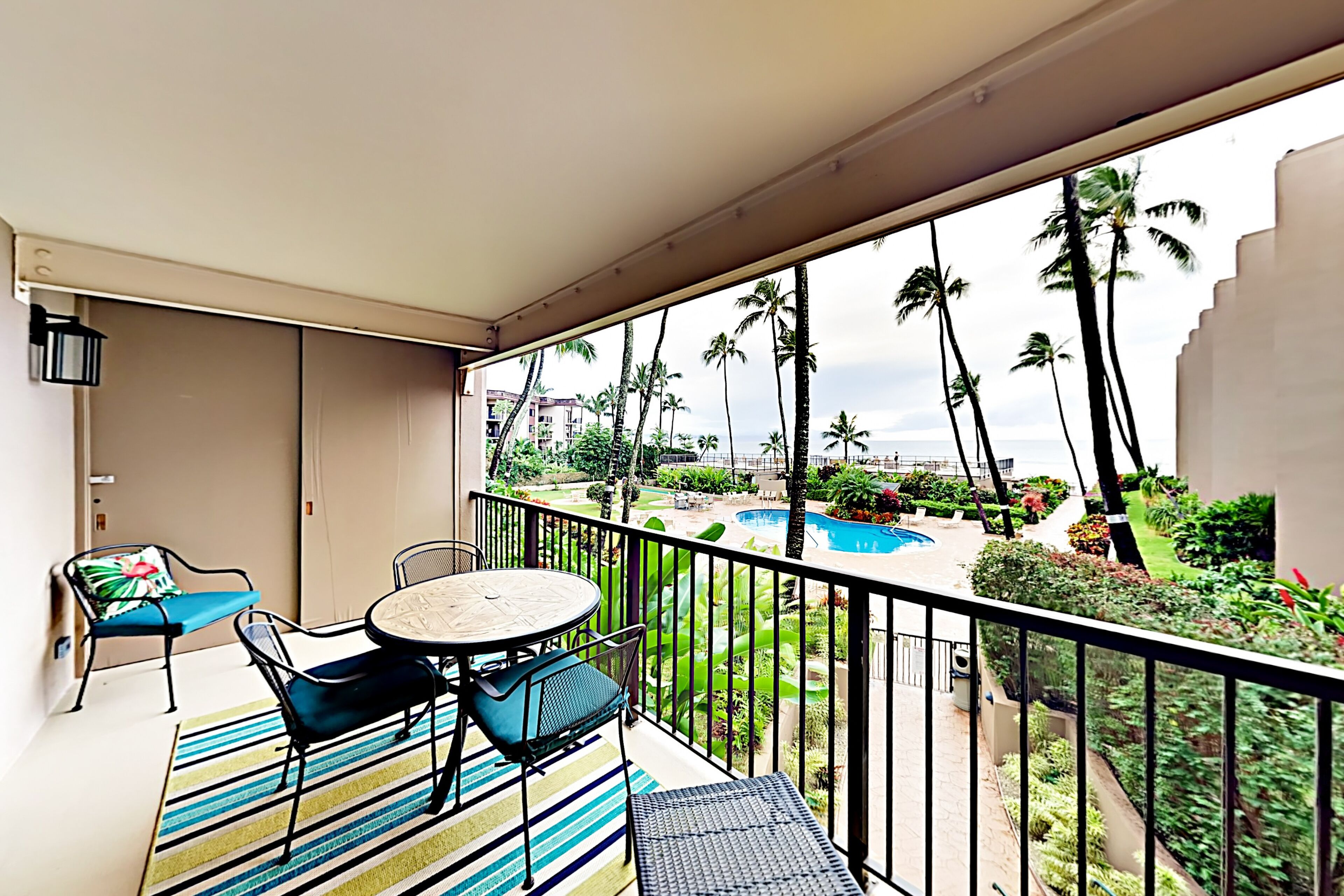 Ocean-View Gem w/ Lanai, Pool & New Furnishings - Walk to Swimming Beach