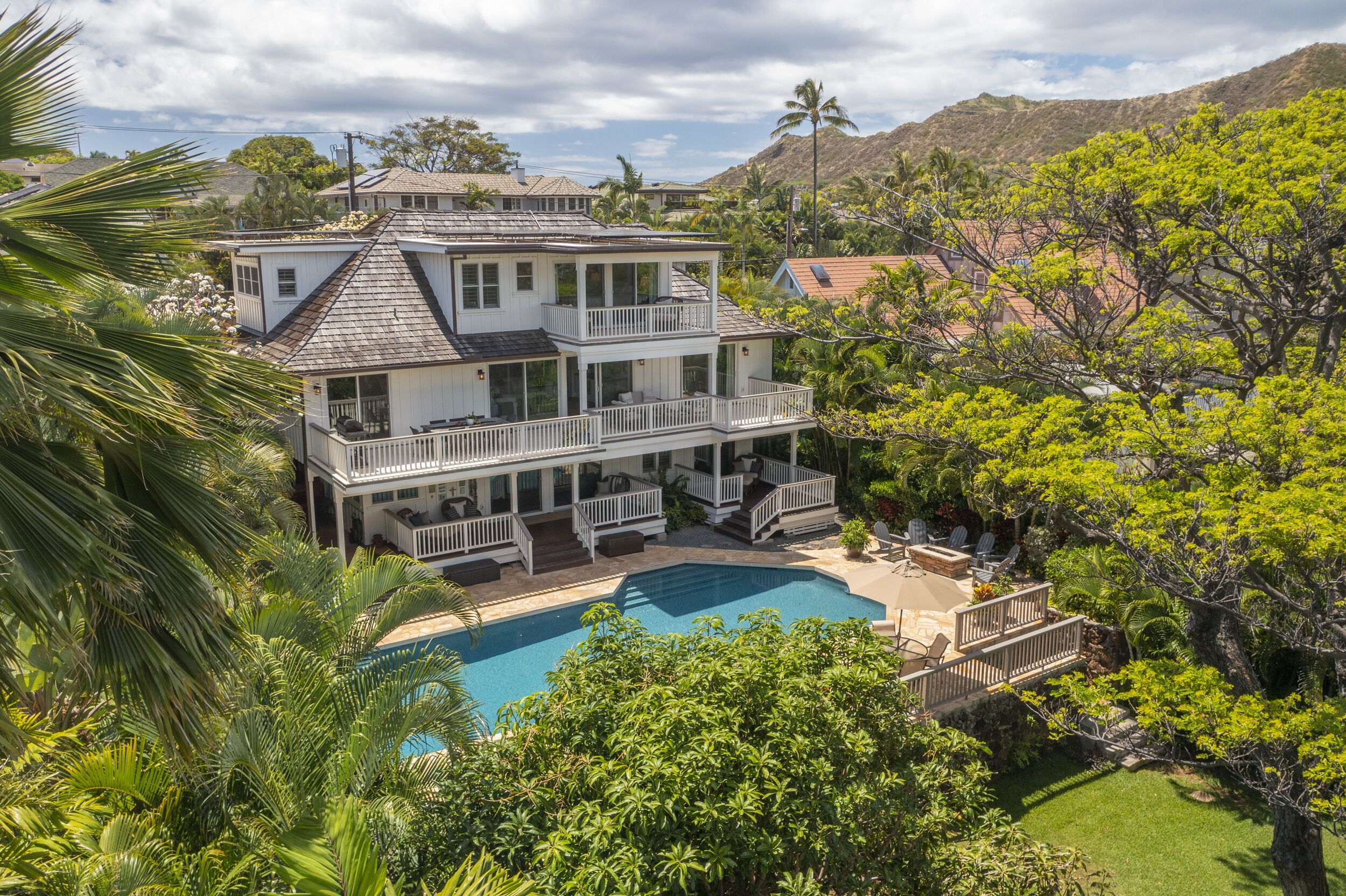 Hale Le'ahi: Diamond Head Luxury Home with Pool, AC, Lanai and Close to Waikiki
