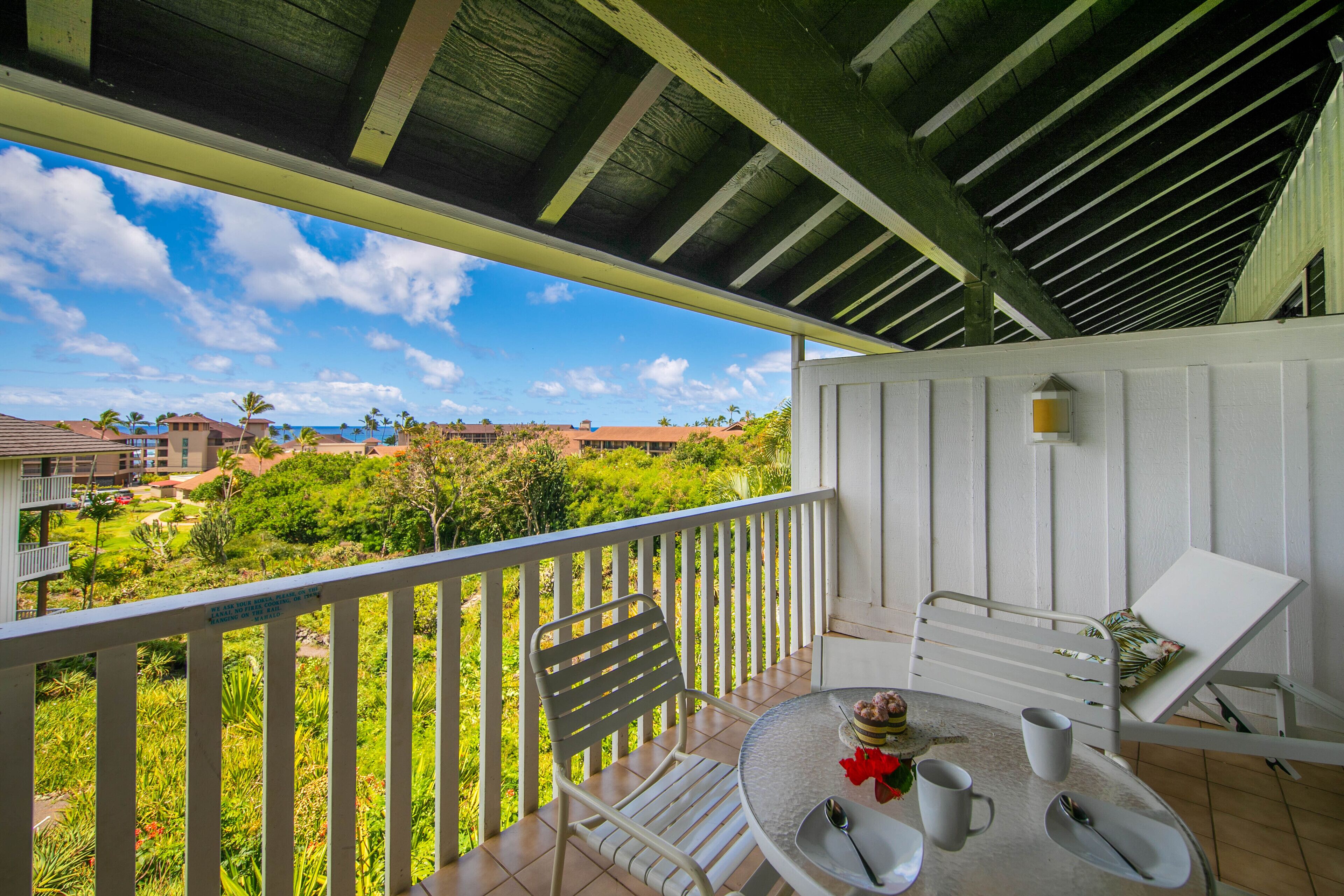 Kiahuna Plantation 335. Ocean View Condo in Sunny Poipu with Air Conditioning!
