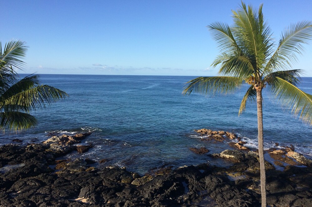 D35 Kona Reef - True Oceanfront & Top Floor! AC throughout!