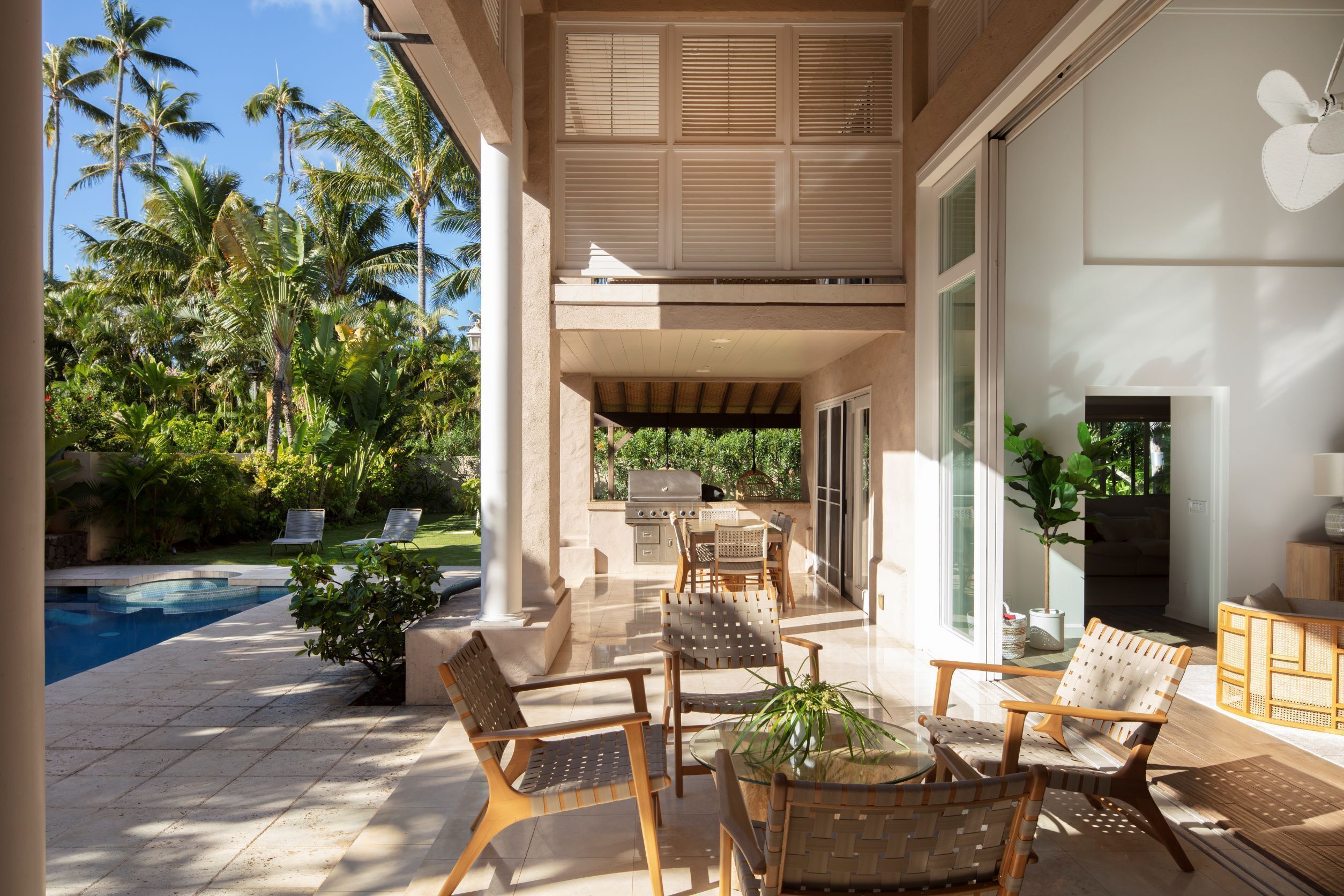 Island Style Elegance on a Beach Access