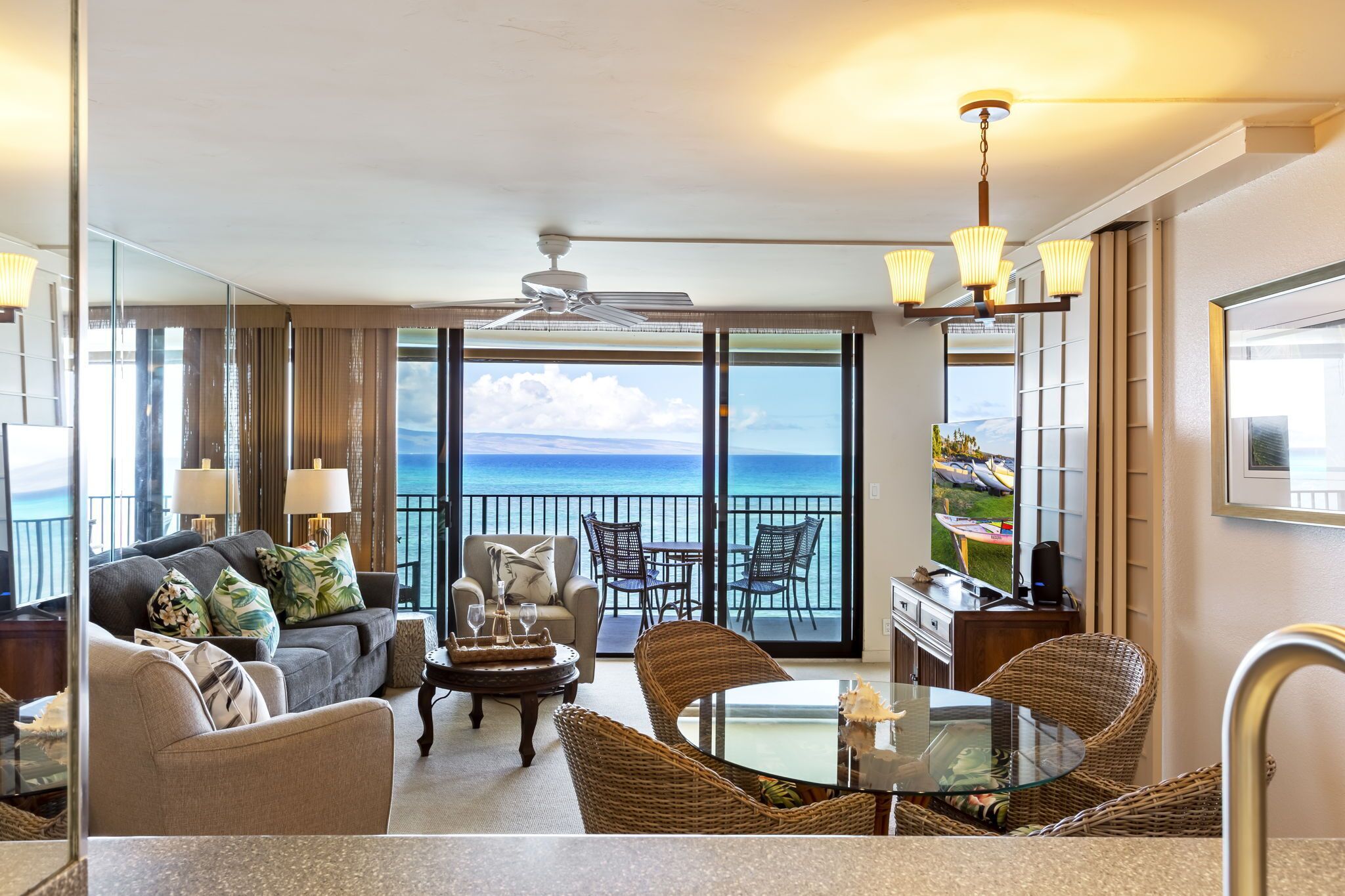 Ocean views from every room @ this 2 bedroom condo