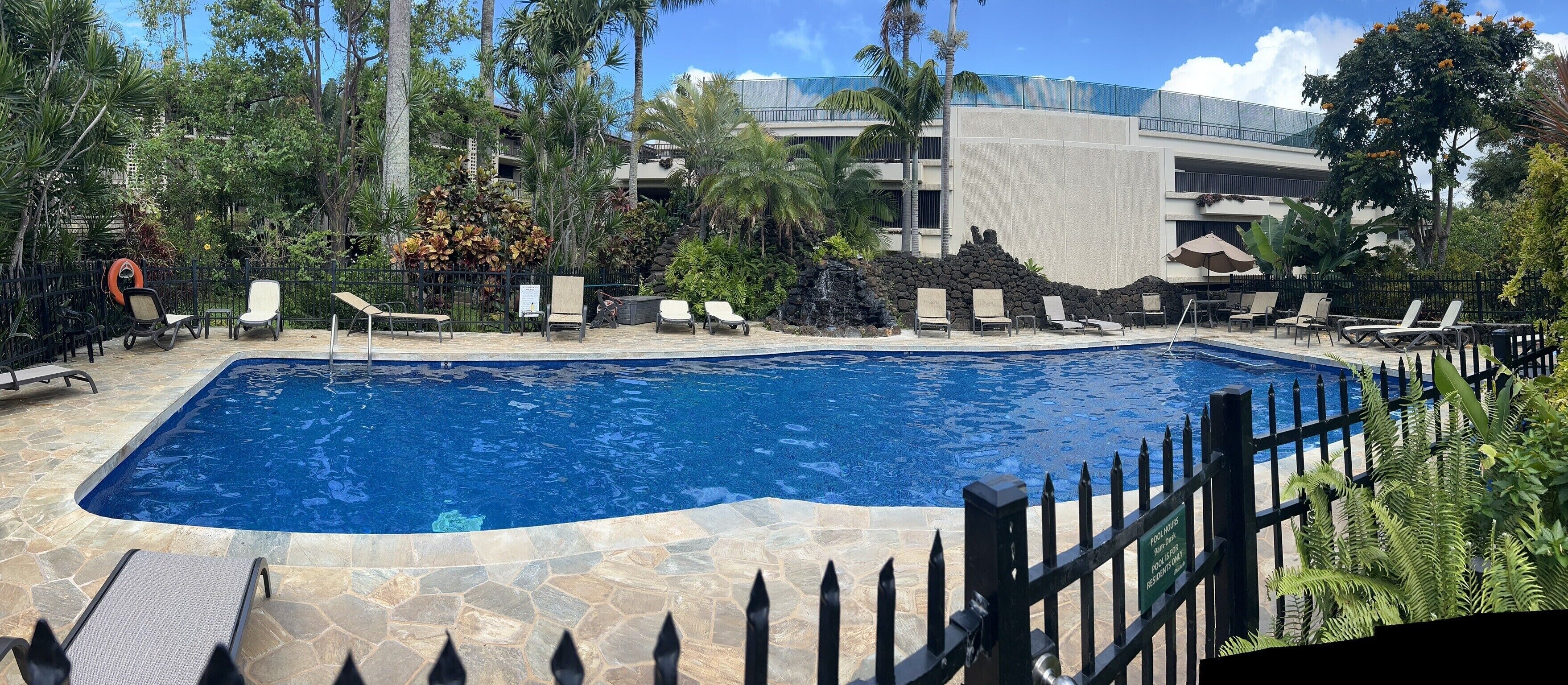 Beautiful Ocean view of Sunny South Shore at Poipu Beach in Kauai