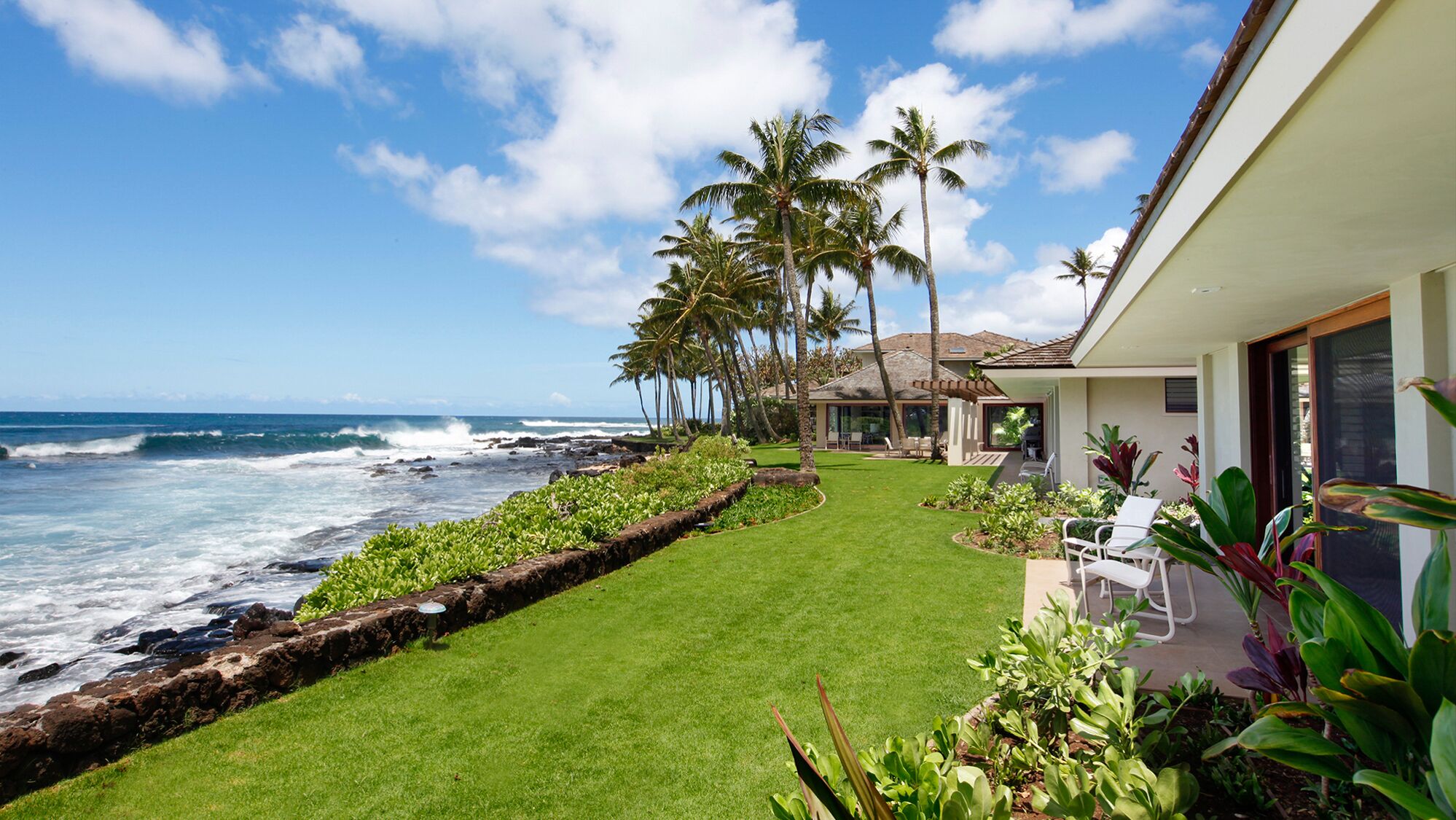NANEA - Kauai Oceanfront Luxury Home with AC
