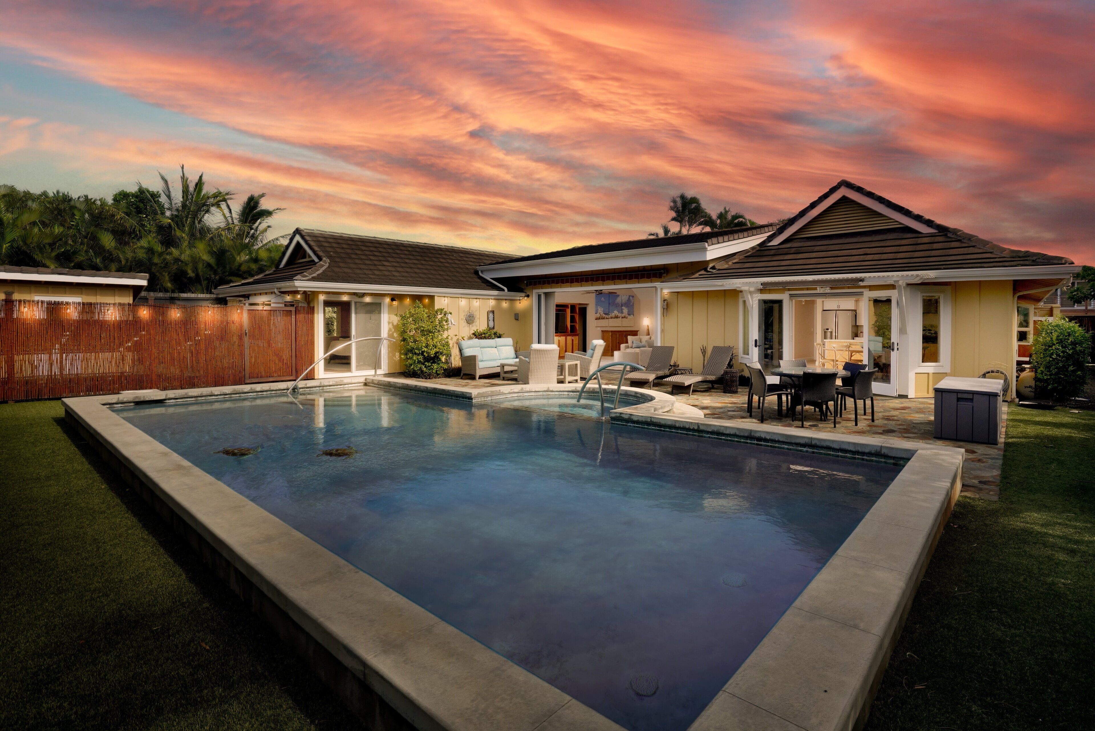 Poipu Kai 3 Bedroom with Pool and Spa steps to Shipwreck Beach